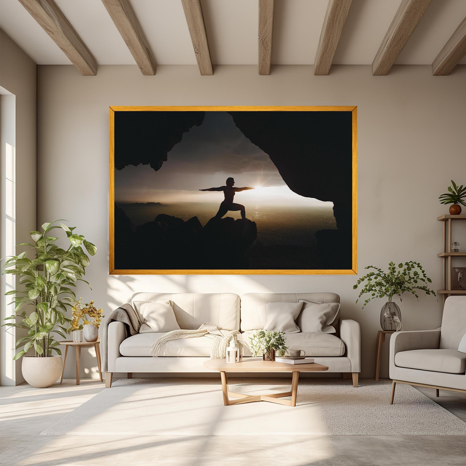 Obraz na Płótnie Harmony Hues mockup 6