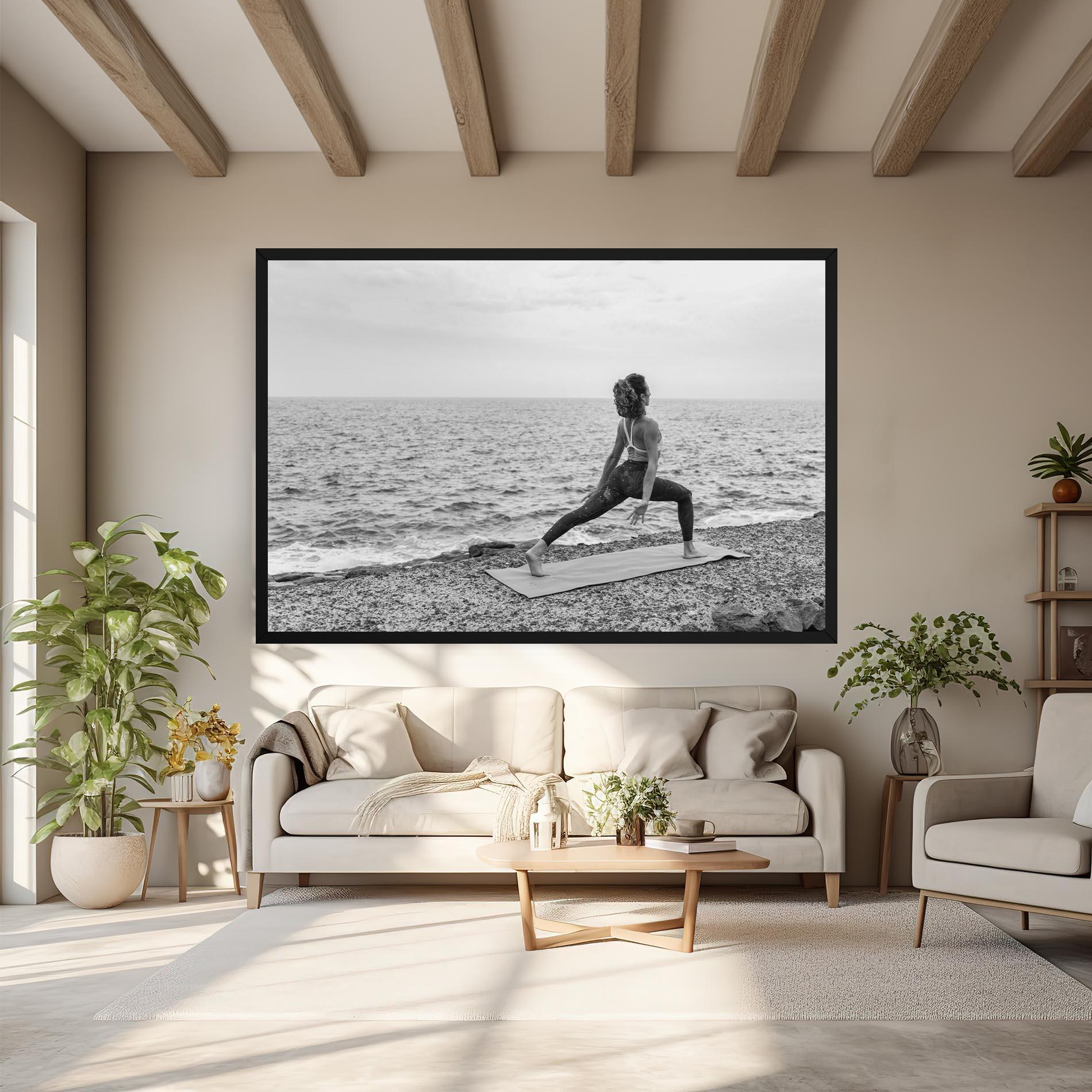 Obraz na Płótnie Blissful Balance mockup 6