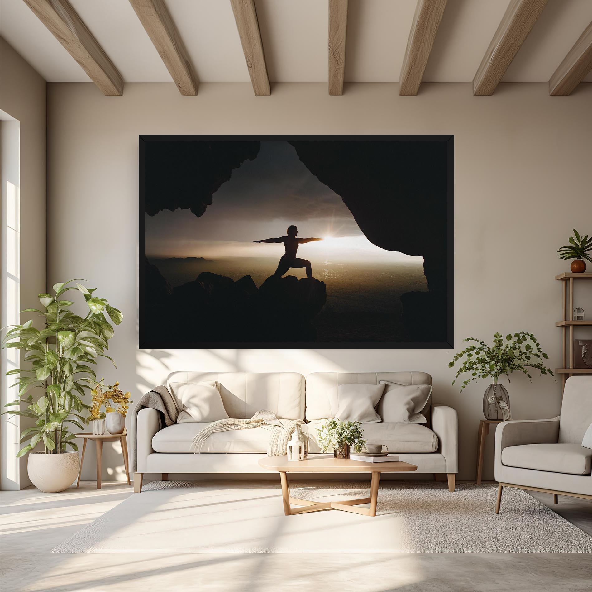 Obraz na Płótnie Harmony Hues mockup 6