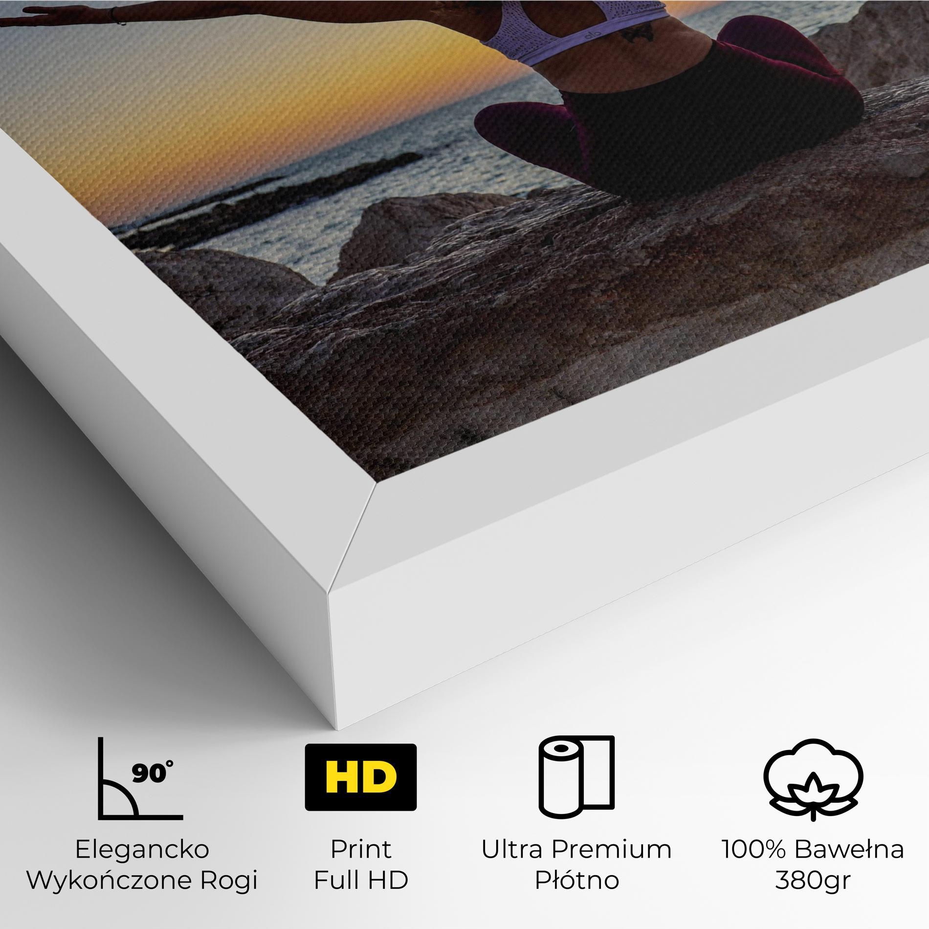 Obraz na Płótnie Calm Asana mockup 4