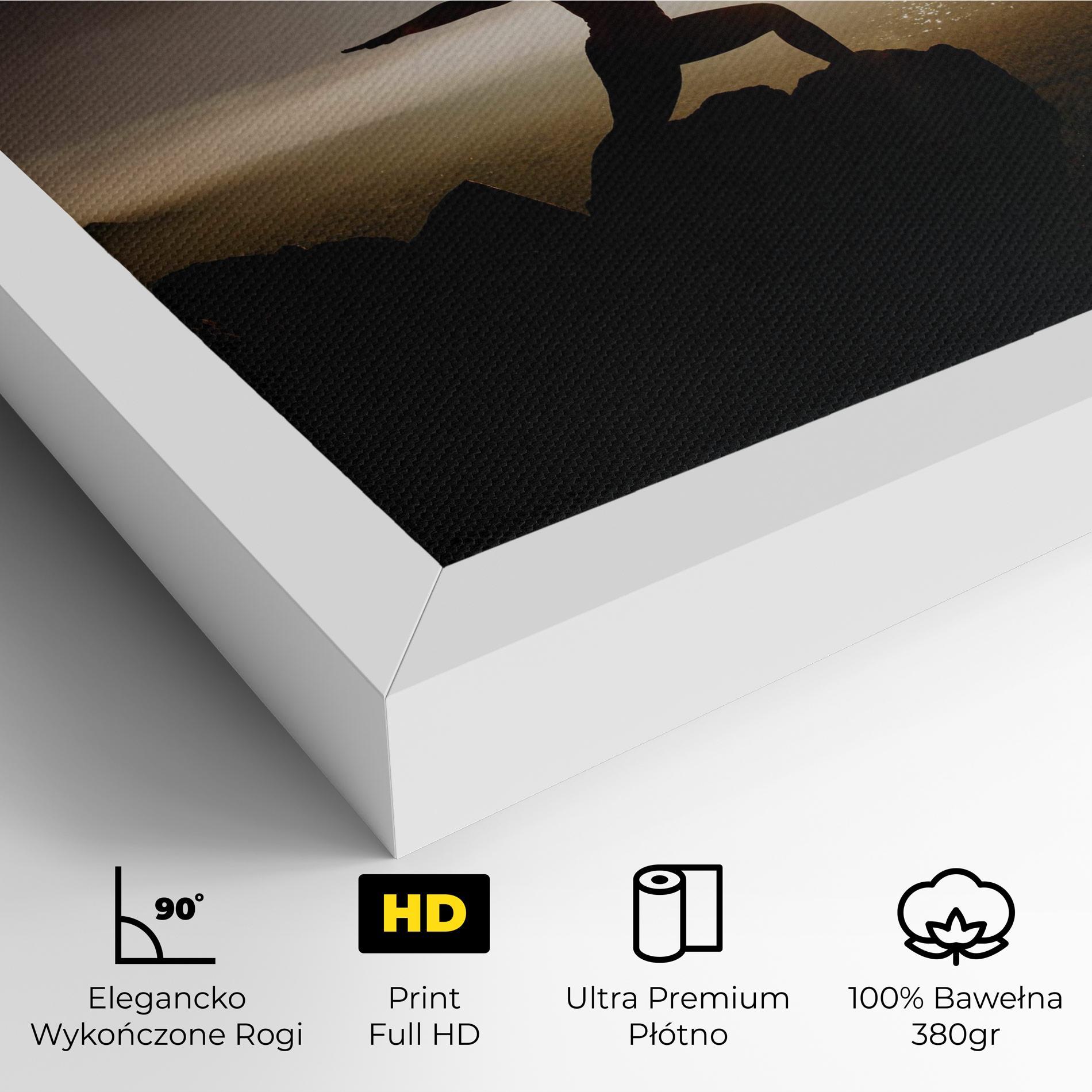 Obraz na Płótnie Harmony Hues mockup 4