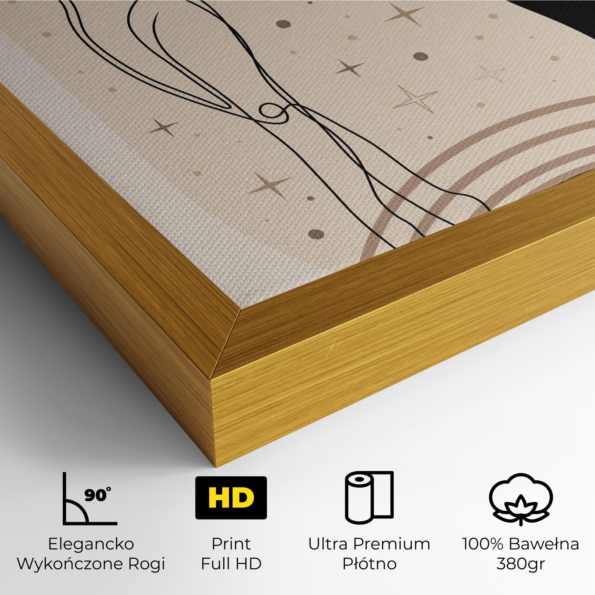 Obraz na Płótnie Balance Yoga mockup 4