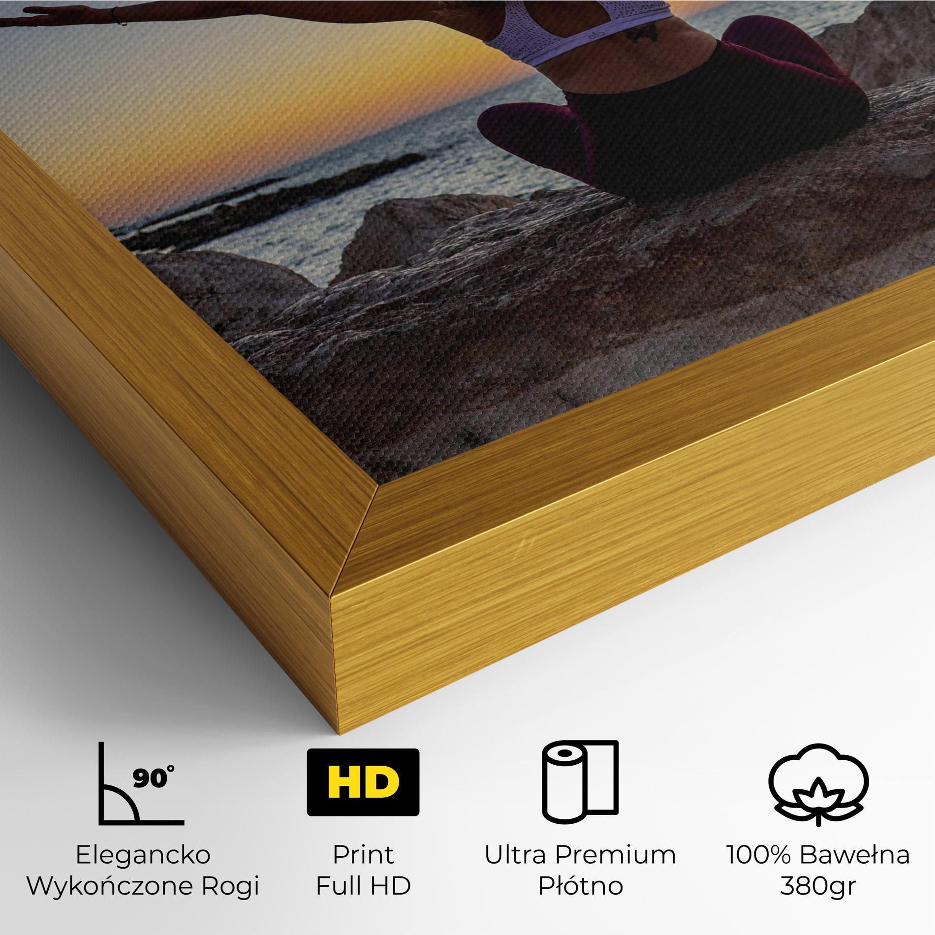 Obraz na Płótnie Calm Asana mockup 4