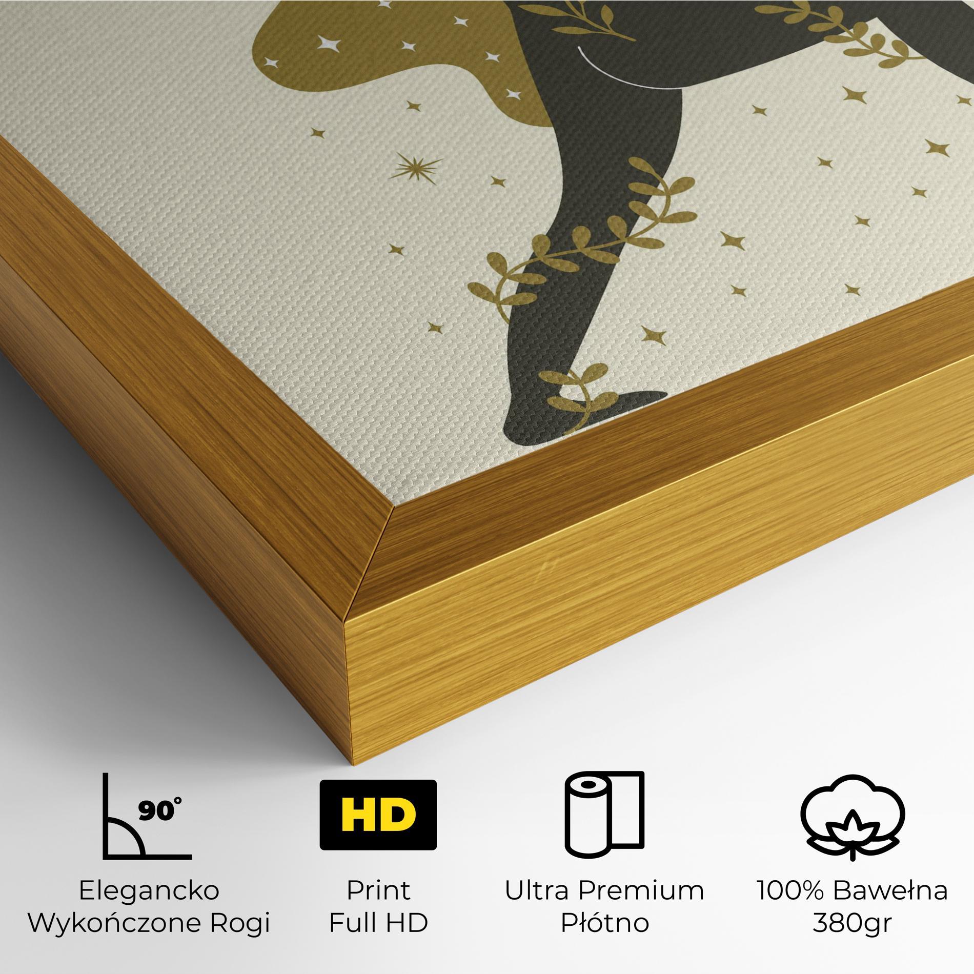 Obraz na Płótnie Chandrasana mockup 4