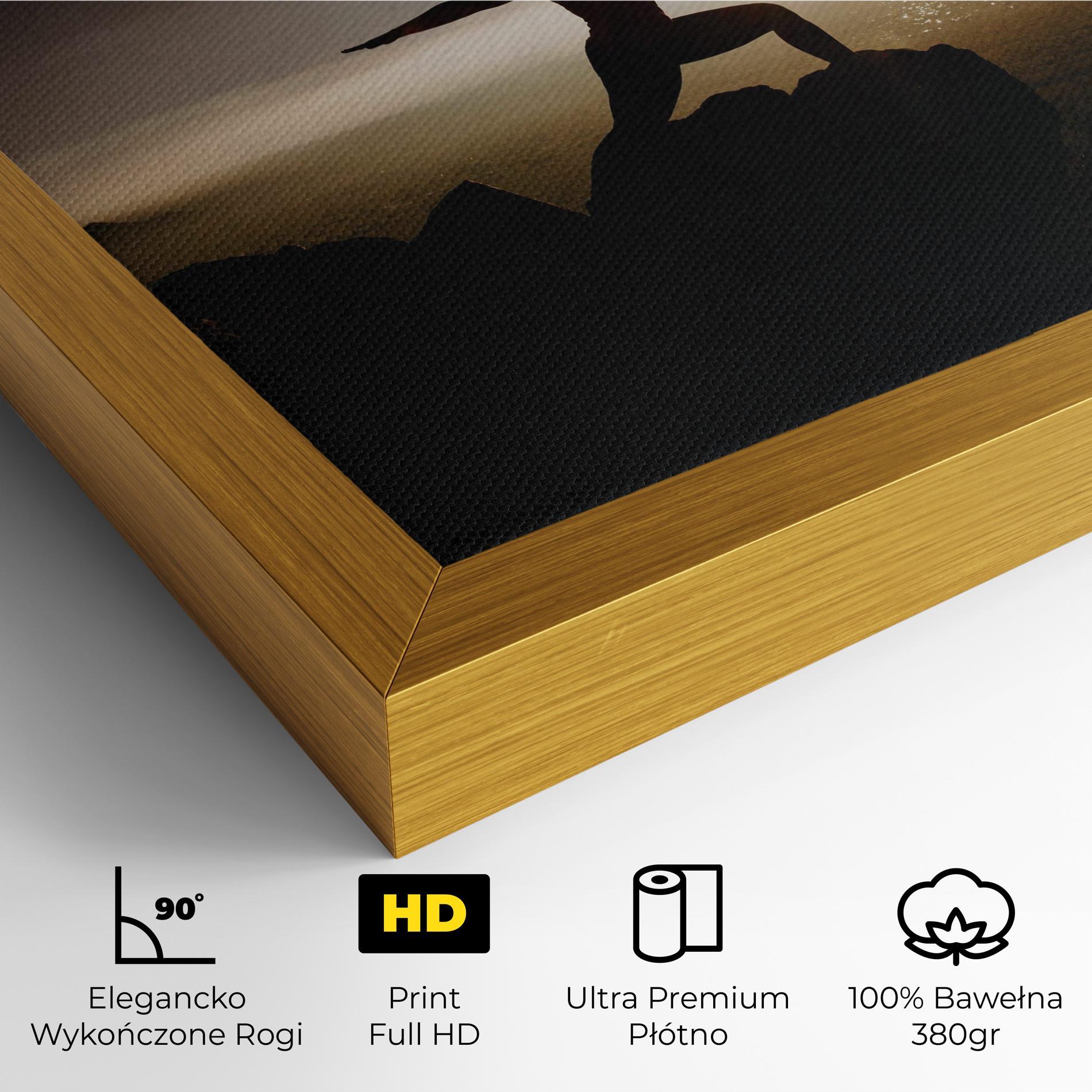 Obraz na Płótnie Harmony Hues mockup 4