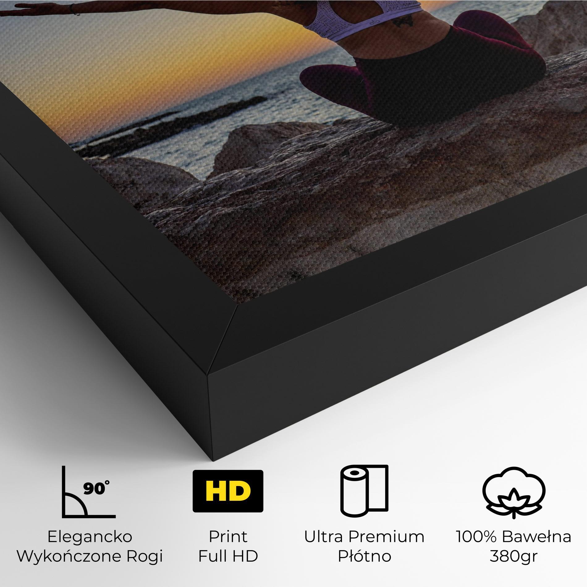 Obraz na Płótnie Calm Asana mockup 4