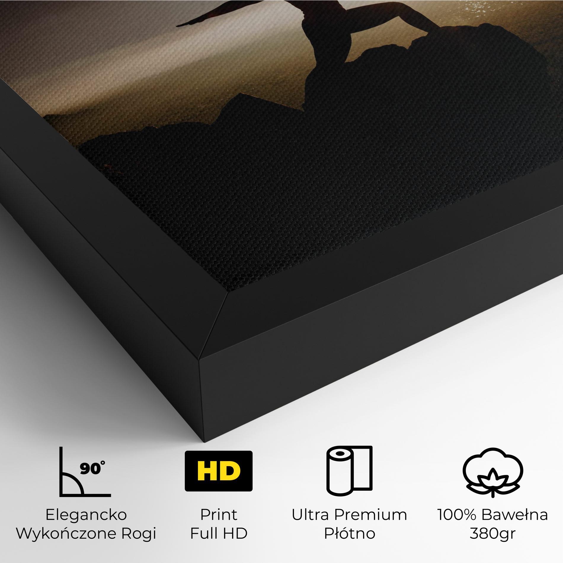 Obraz na Płótnie Harmony Hues mockup 4