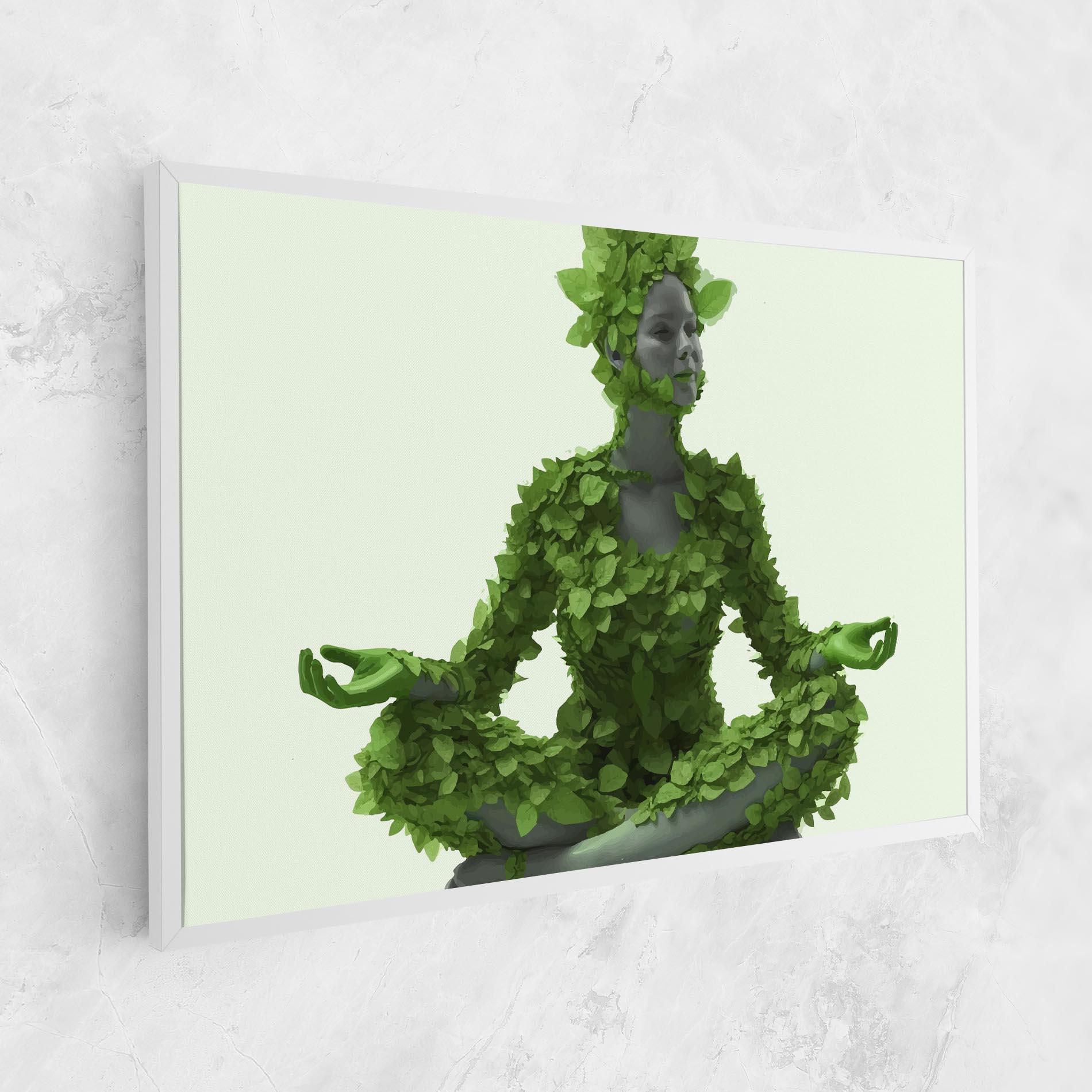 Obraz na Płótnie Nature Yoga mockup 1