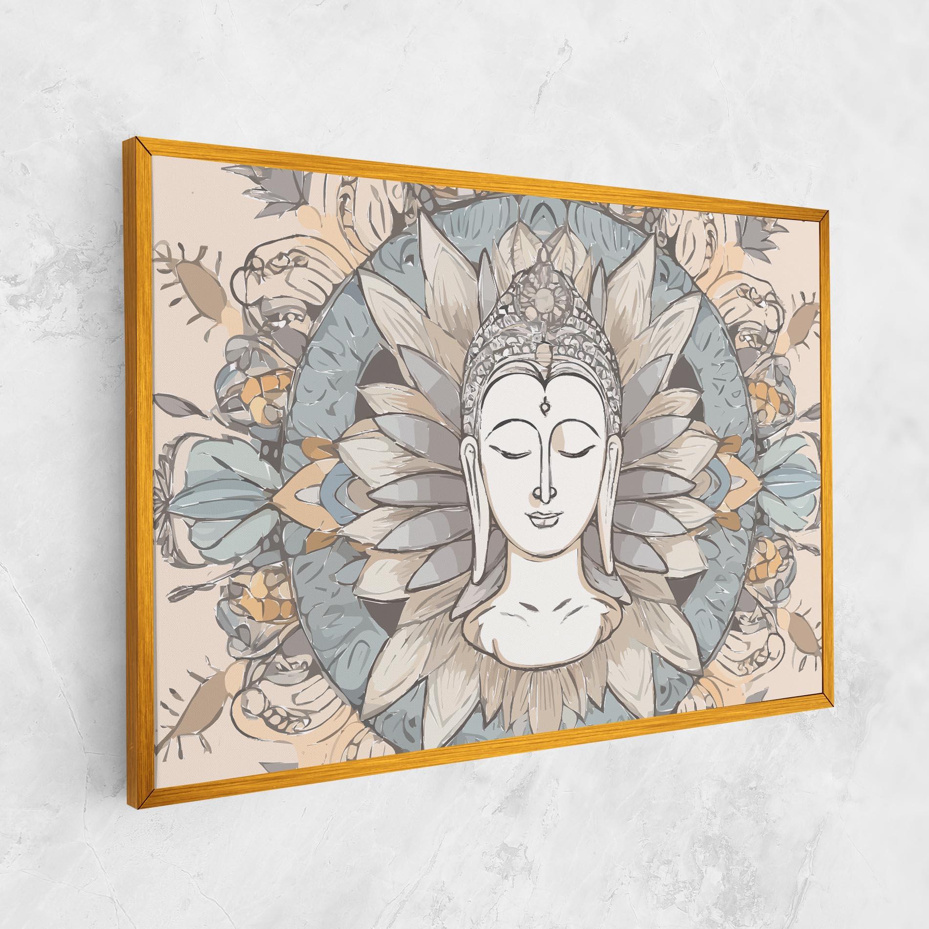 Obraz na Płótnie Boho Element mockup 1