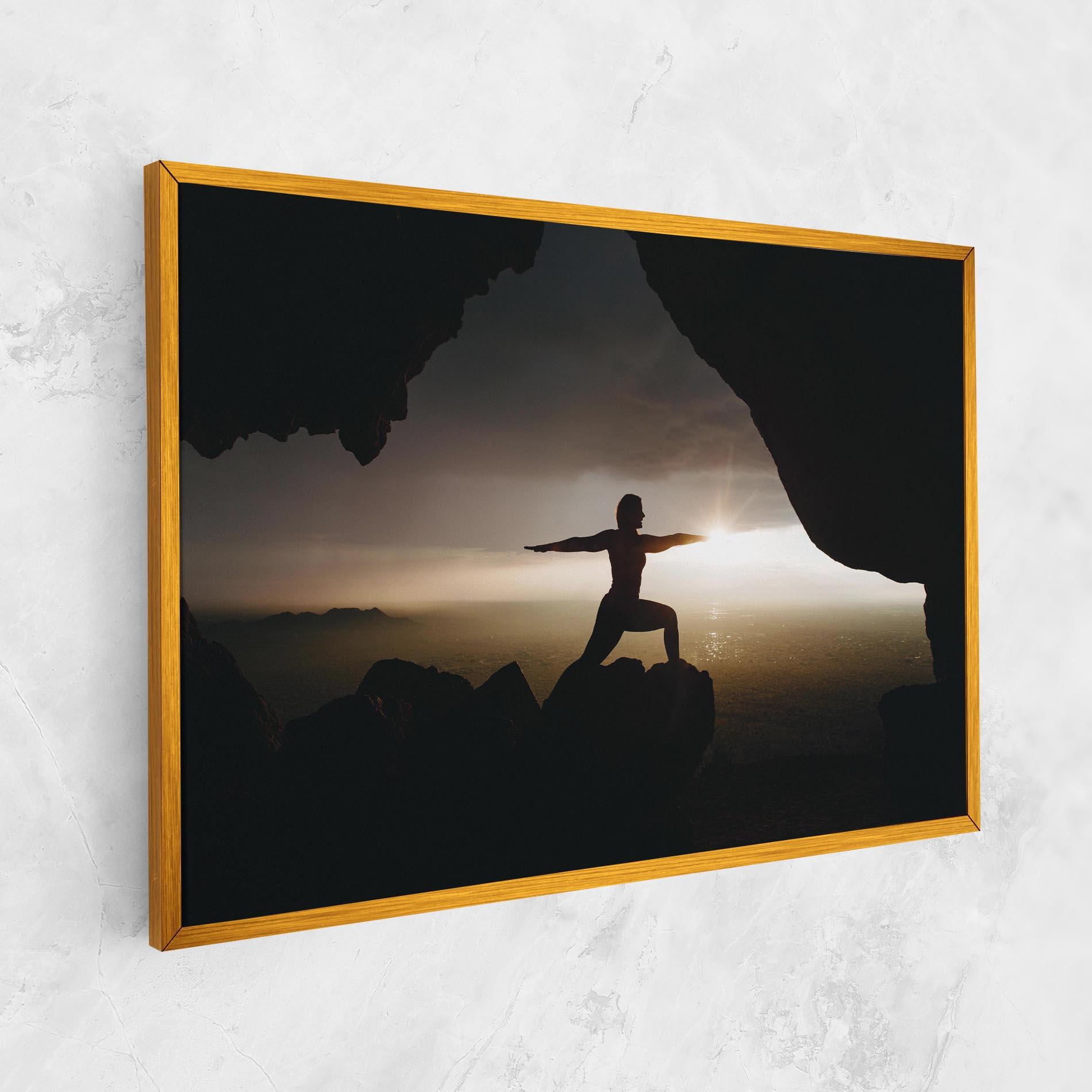 Obraz na Płótnie Harmony Hues mockup 1