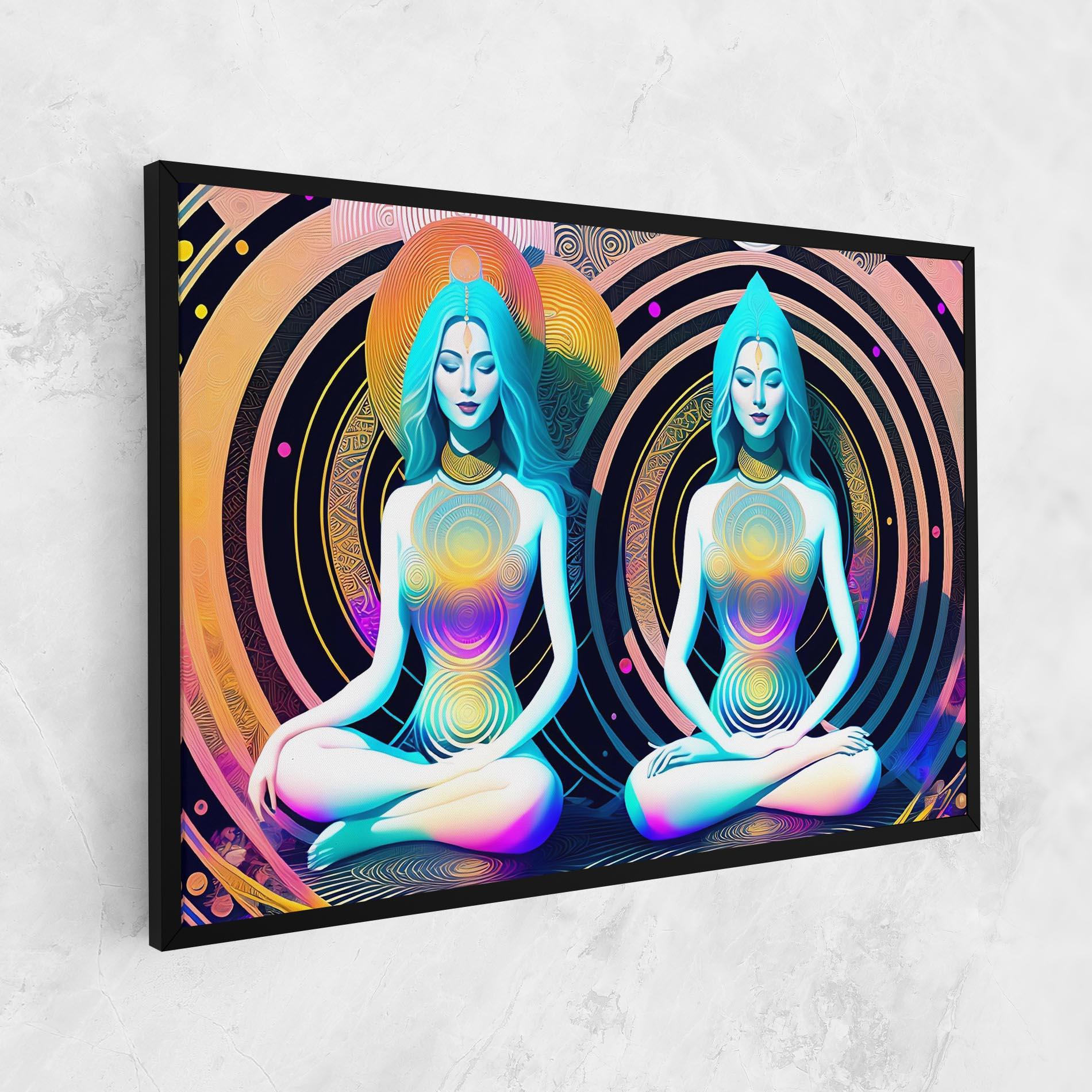 Obraz na Płótnie Clolorful Illustrations mockup 1