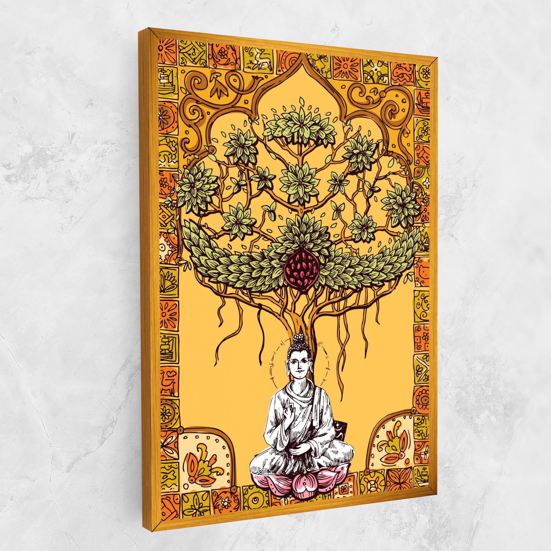 Obraz na Płótnie Meditation Three mockup 1