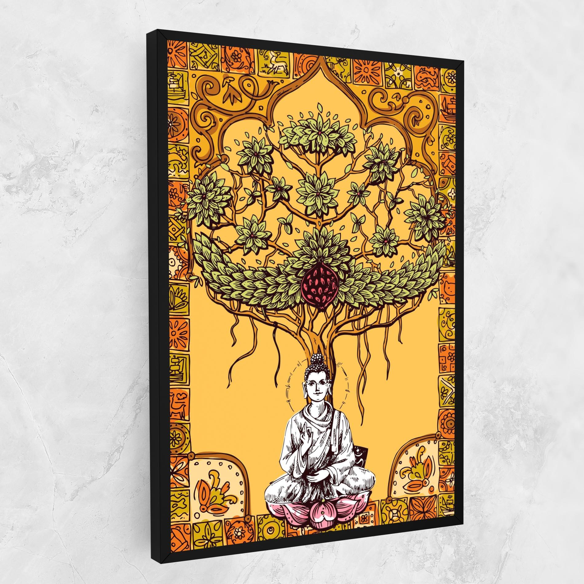 Obraz na Płótnie Meditation Three mockup 1