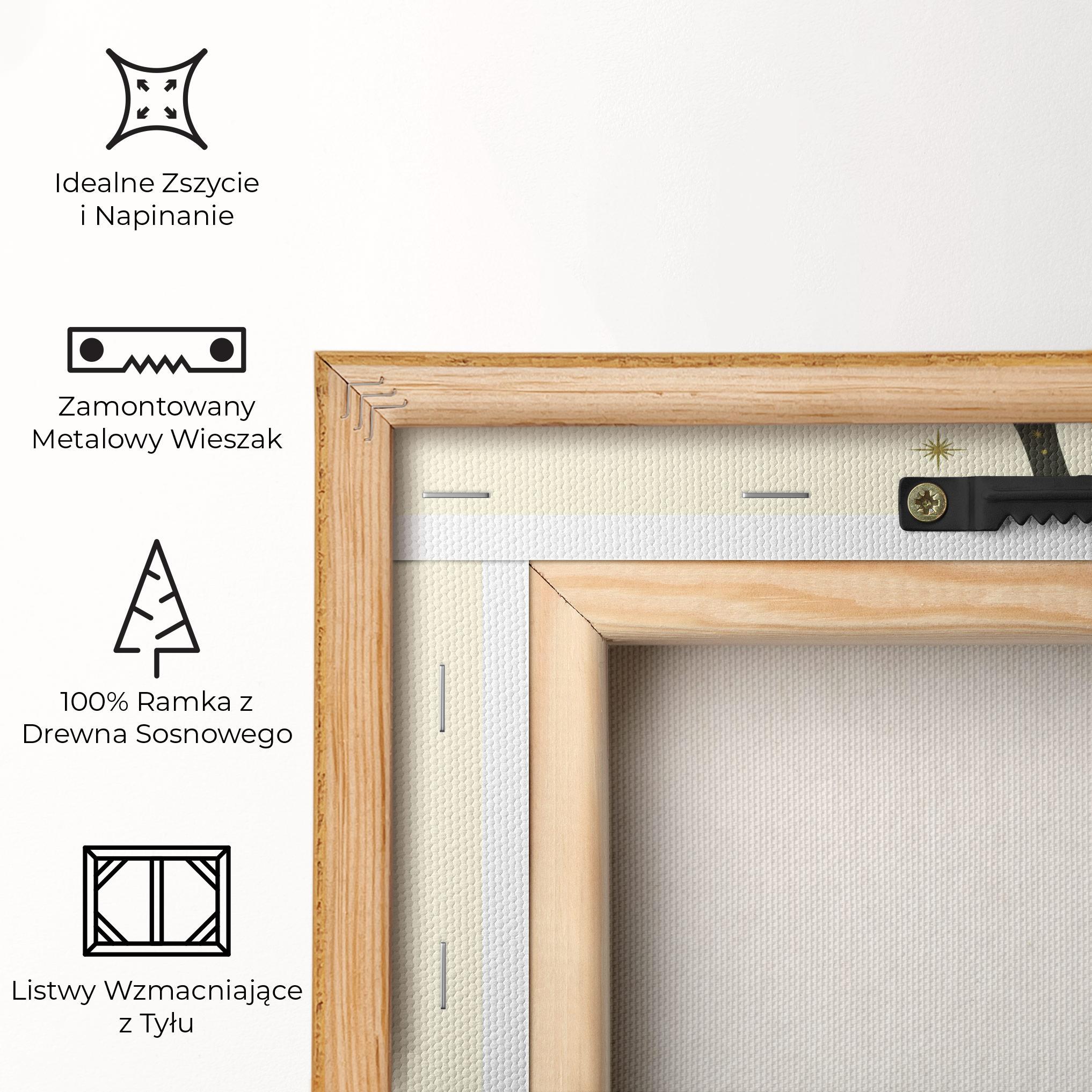 Obraz na Płótnie Chandrasana mockup 5