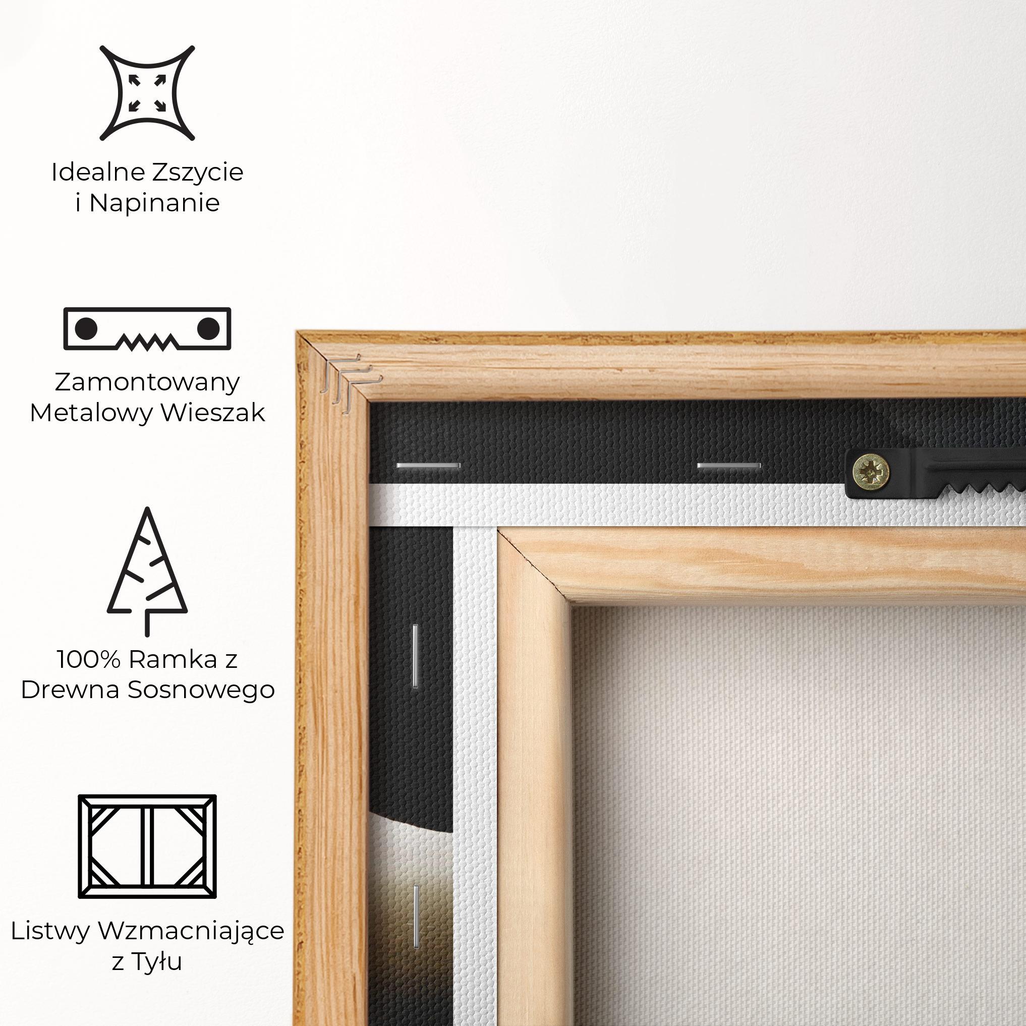 Obraz na Płótnie Harmony Hues mockup 5