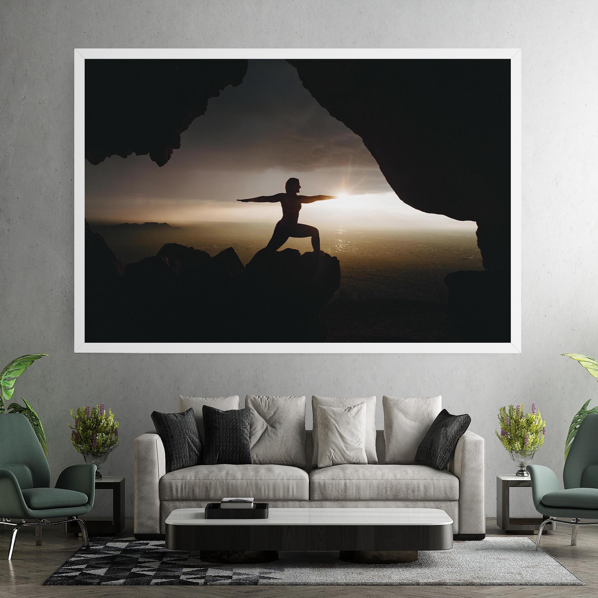 Obraz na Płótnie Harmony Hues mockup 7