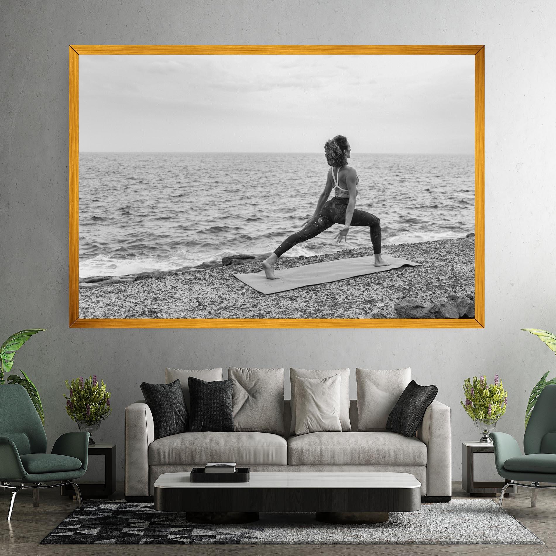 Obraz na Płótnie Blissful Balance mockup 7