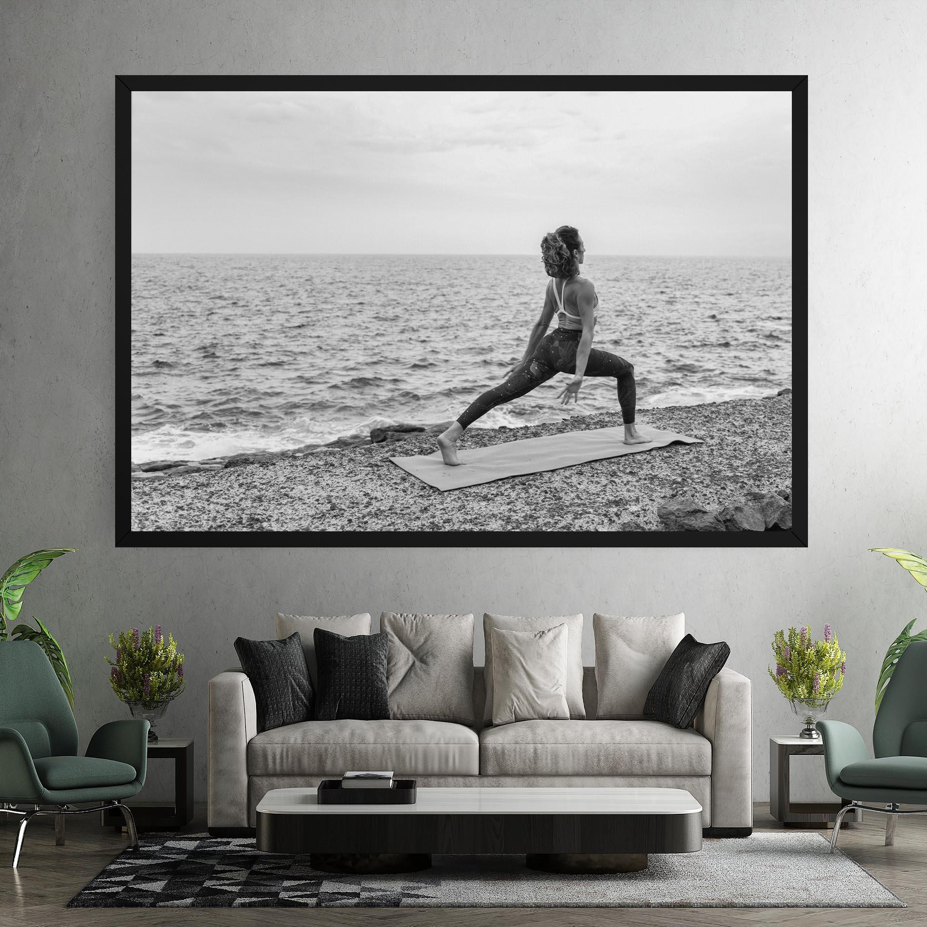 Obraz na Płótnie Blissful Balance mockup 7