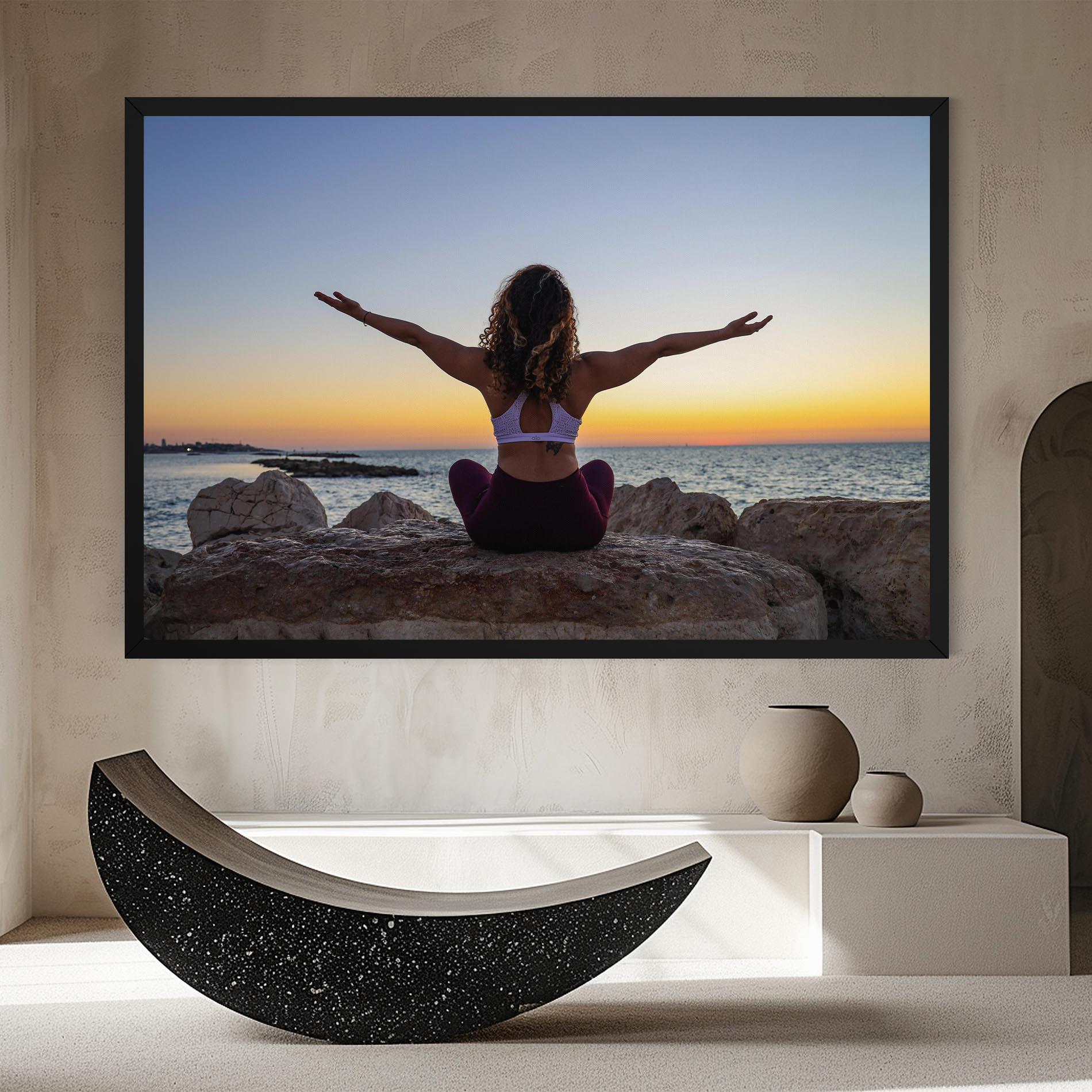 Obraz na Płótnie Calm Asana mockup 8