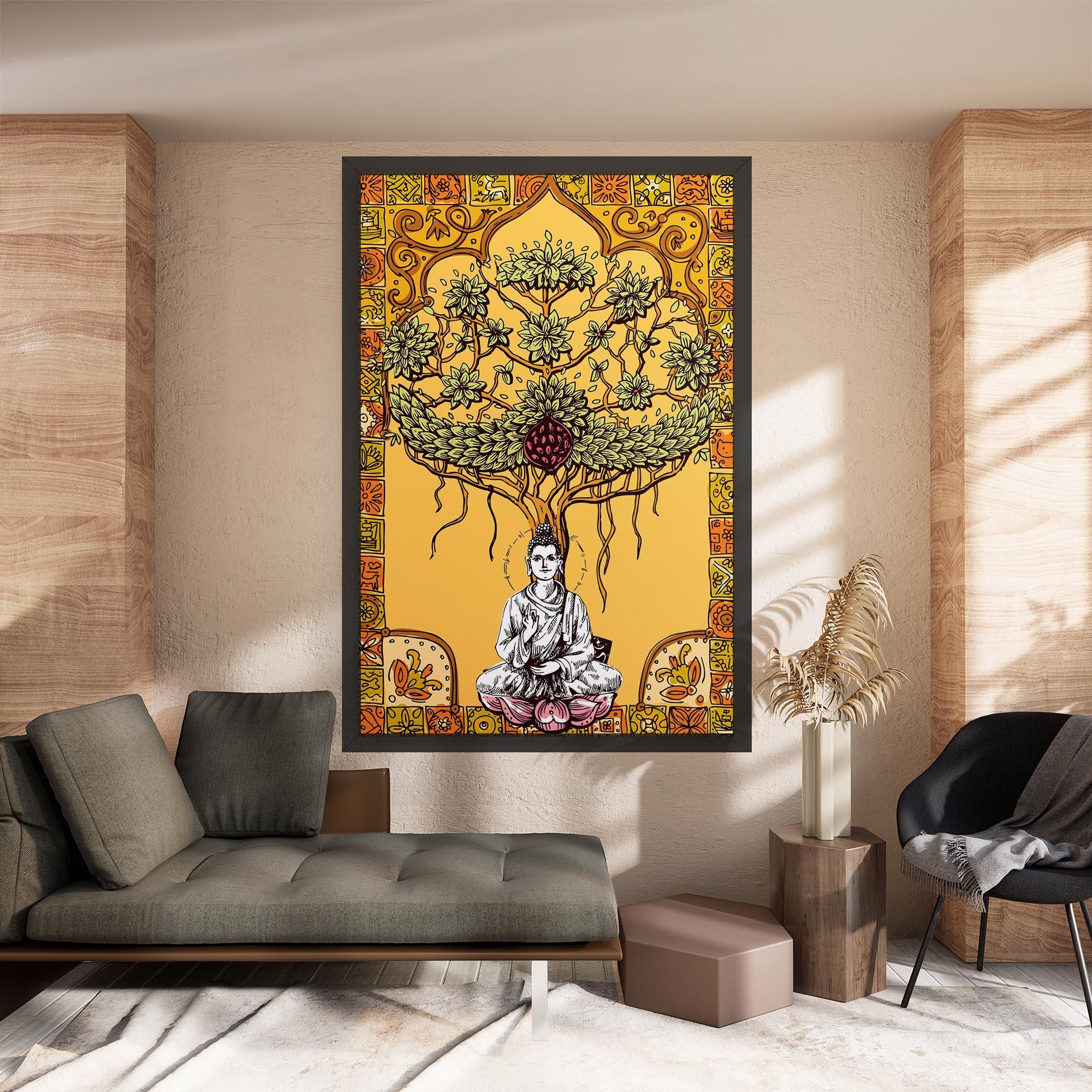 Obraz na Płótnie Meditation Three mockup 8