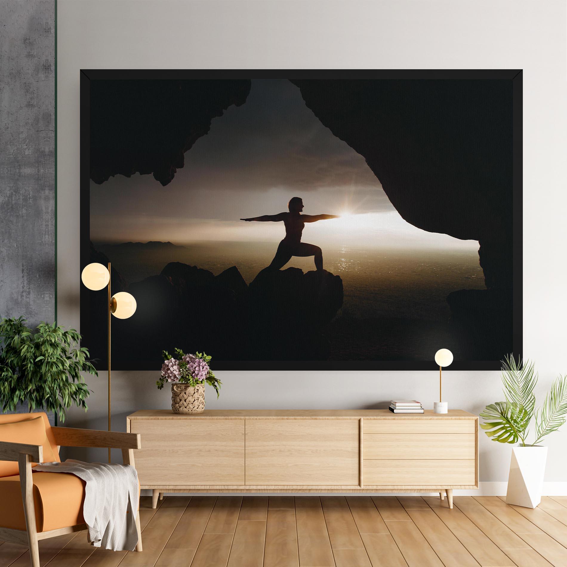 Obraz na Płótnie Harmony Hues mockup 9