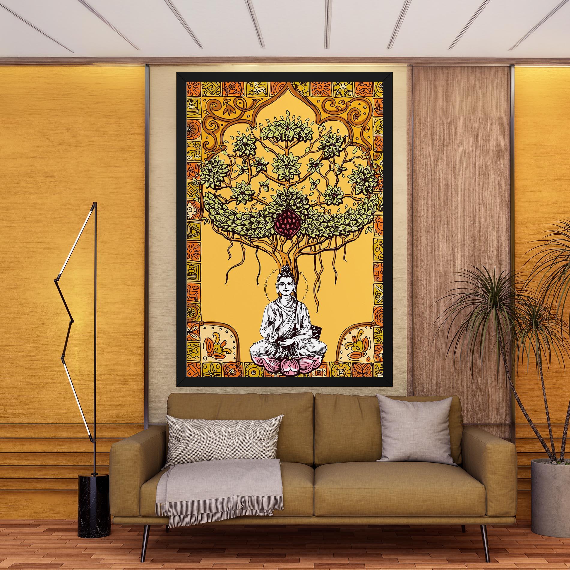 Obraz na Płótnie Meditation Three mockup 9