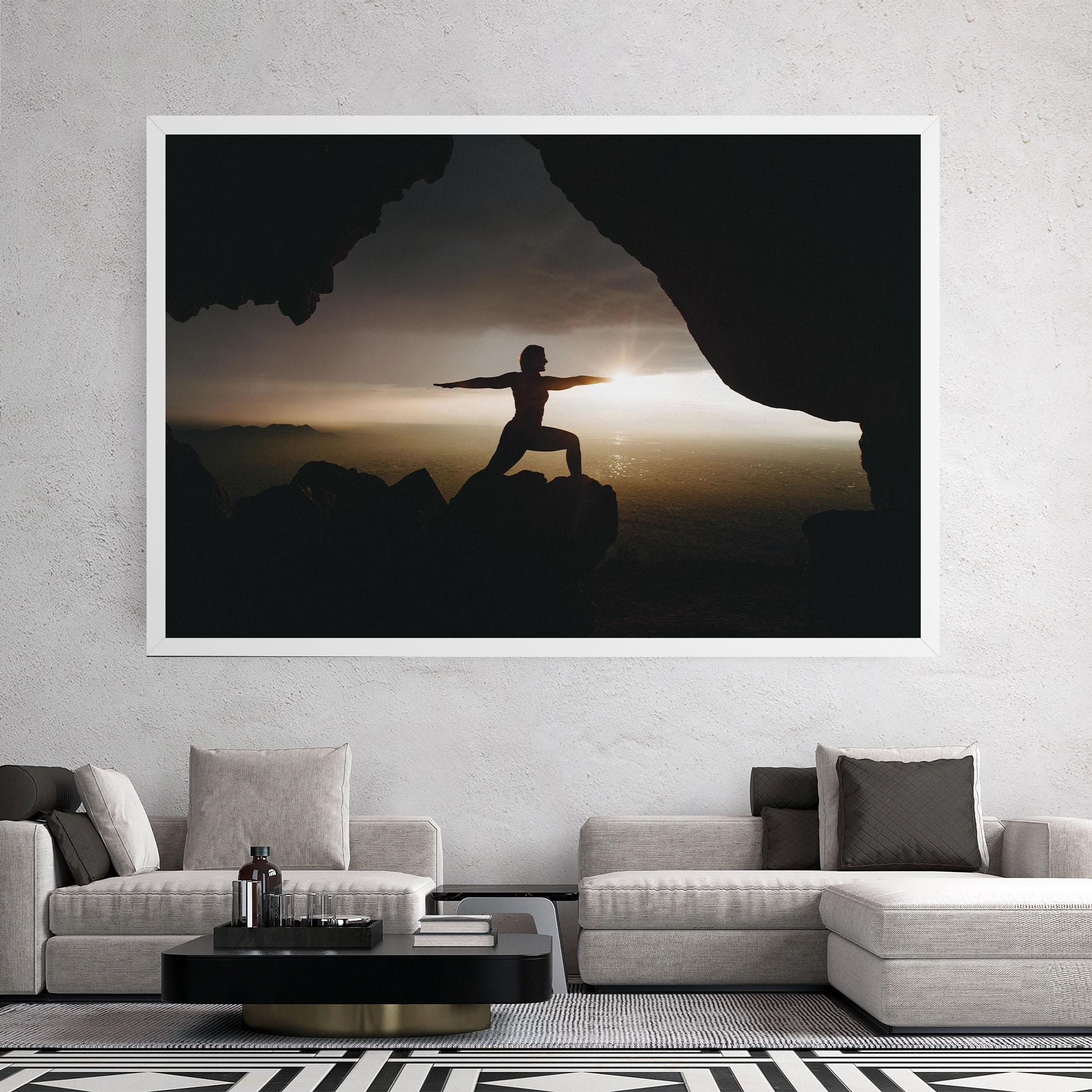 Obraz na Płótnie Harmony Hues mockup 2