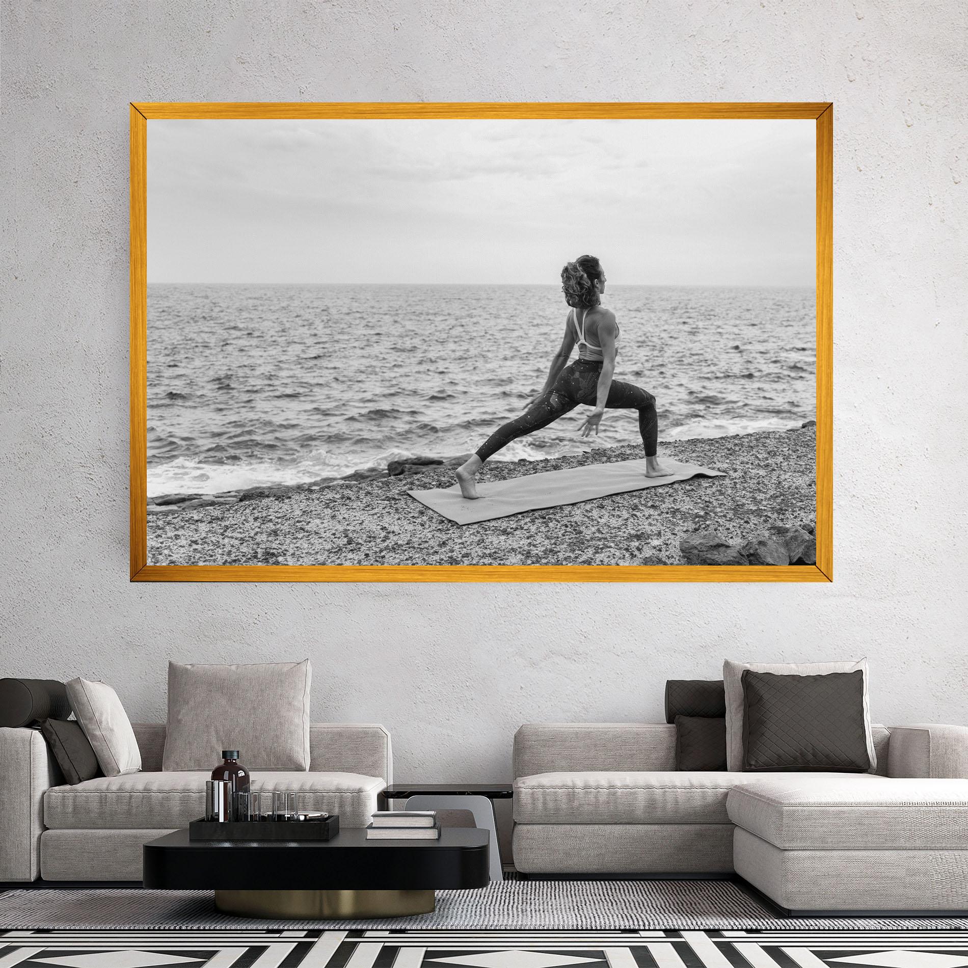 Obraz na Płótnie Blissful Balance mockup 2