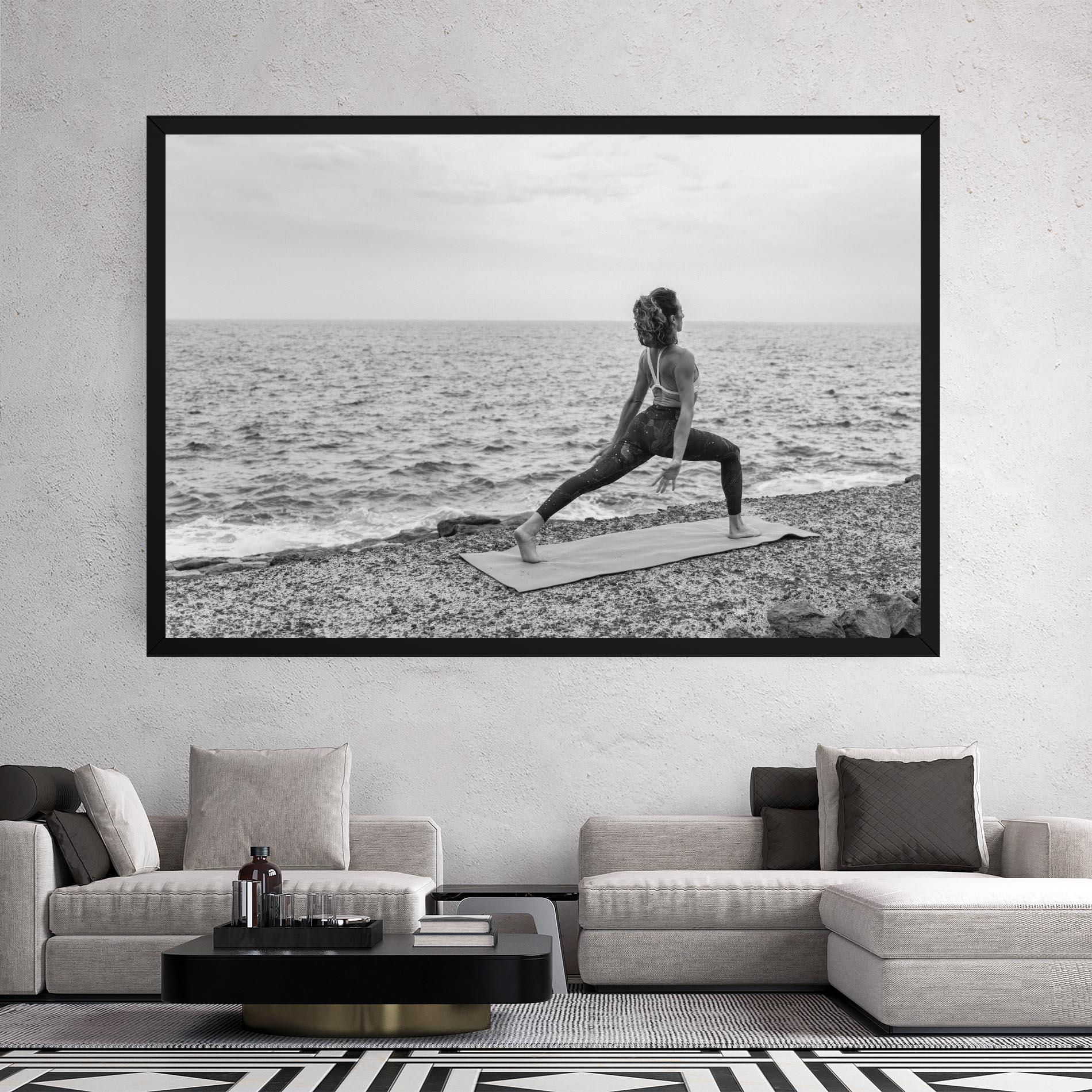 Obraz na Płótnie Blissful Balance mockup 2