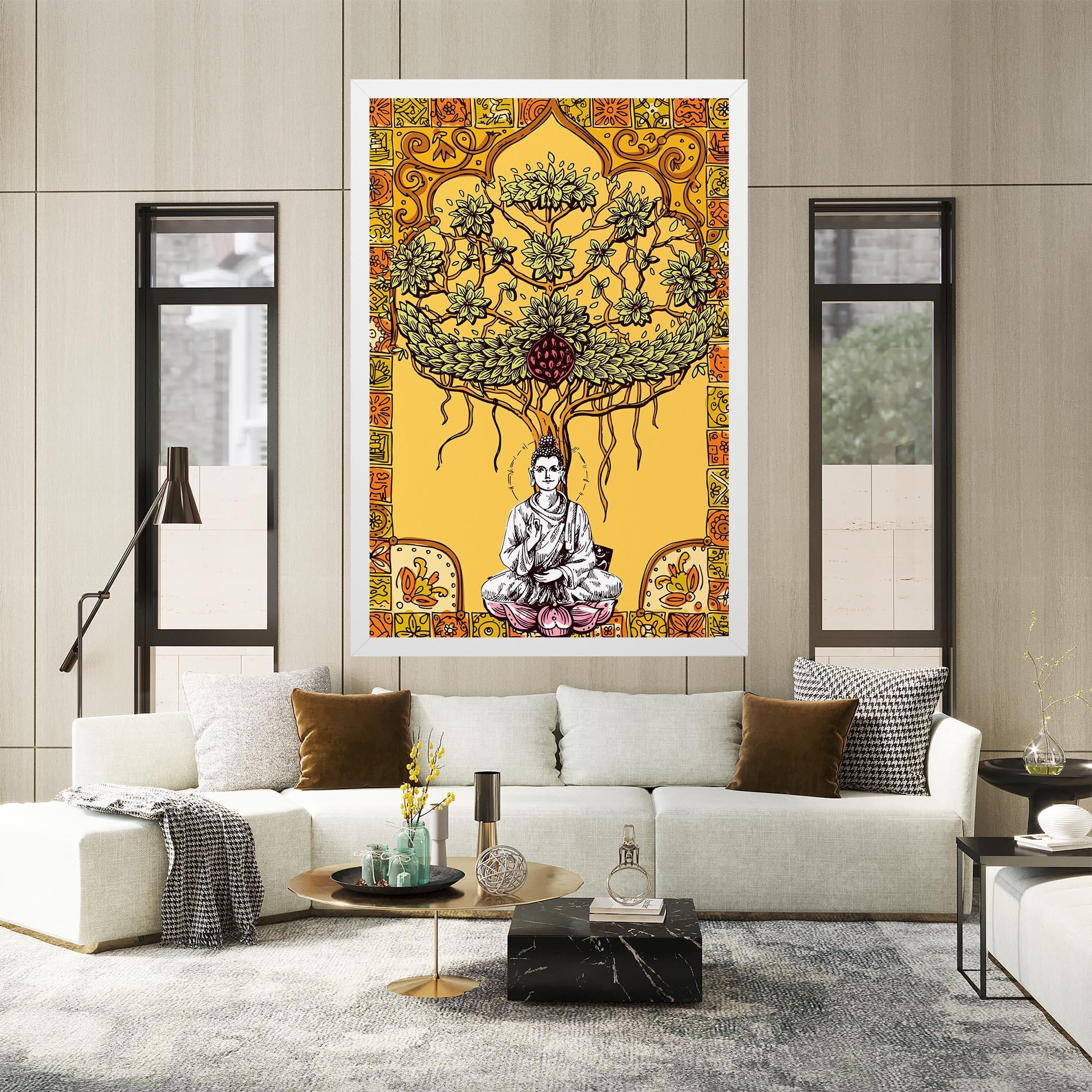 Obraz na Płótnie Meditation Three mockup 2