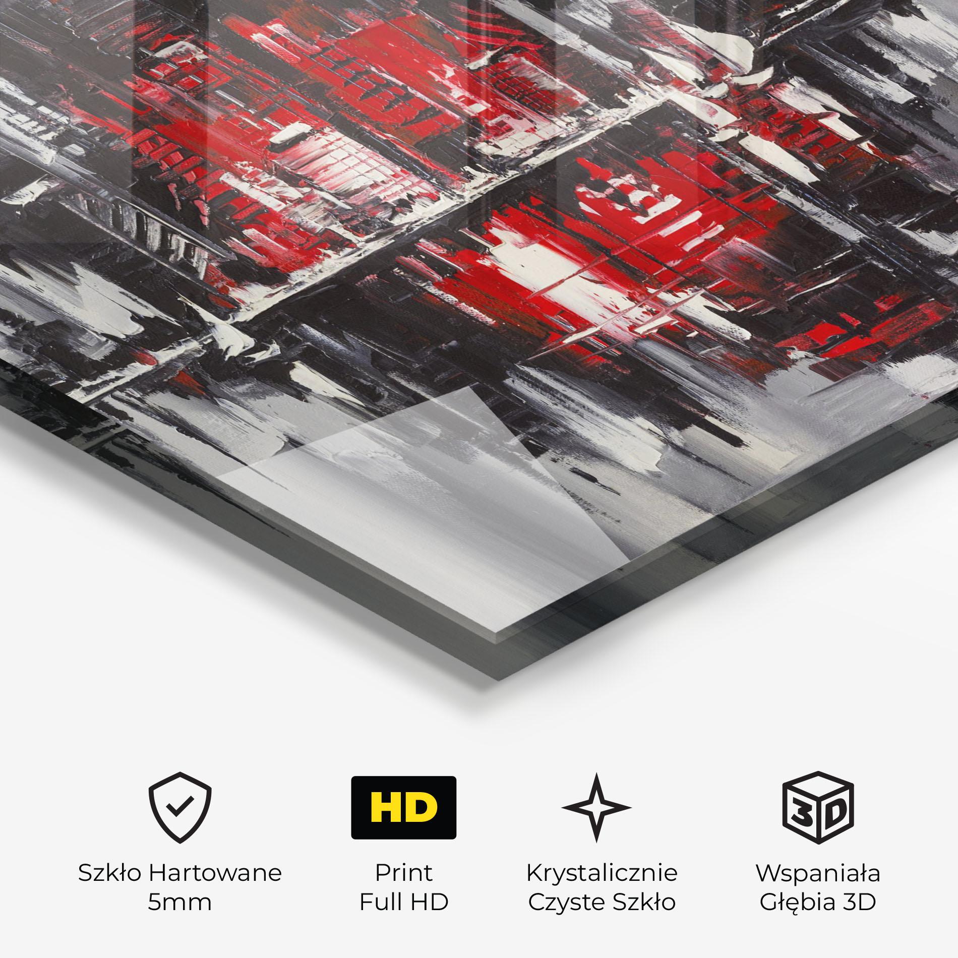 Obraz na Szkle Cityscape mockup 3