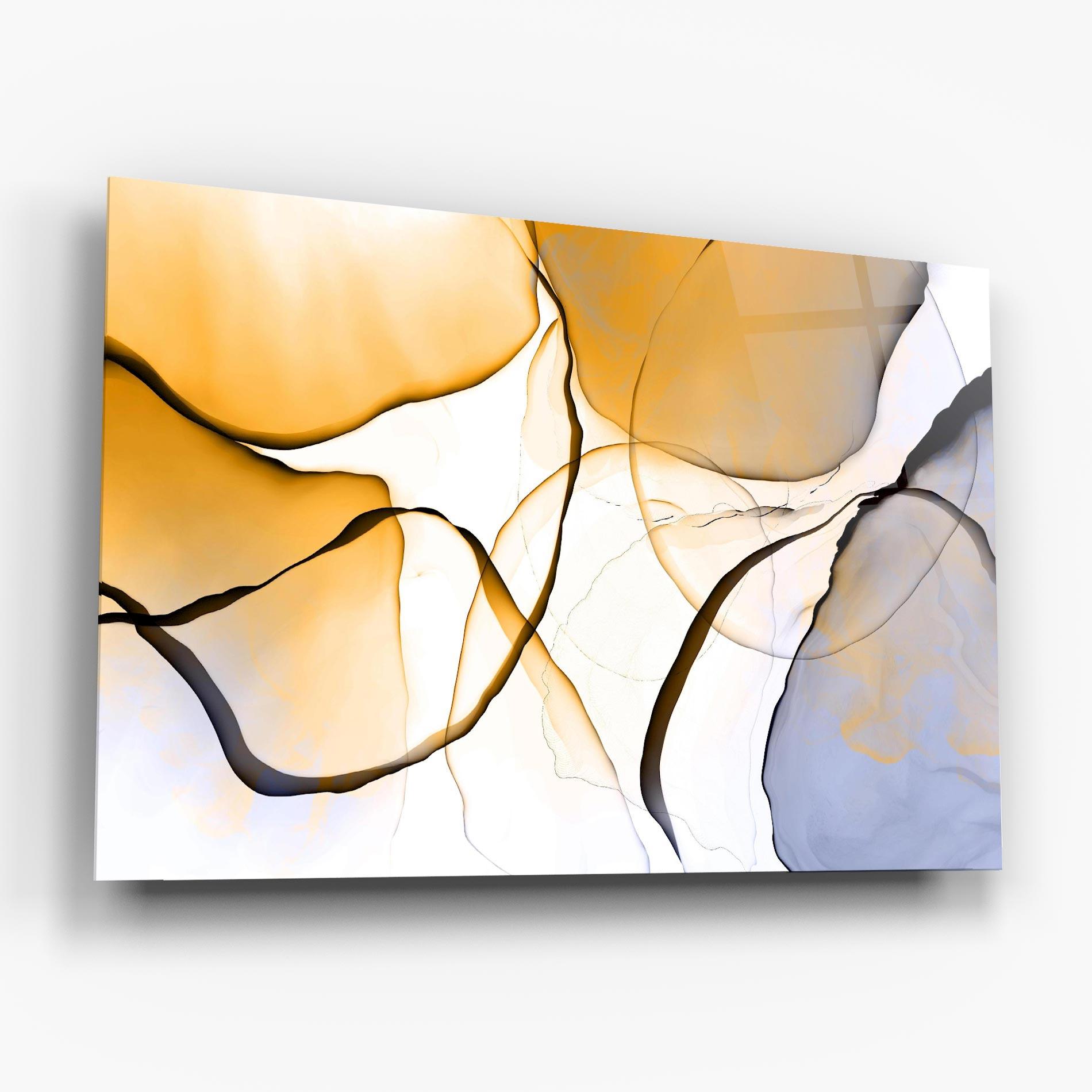 Obraz na Szkle Abstract Alcohol Ink mockup 6