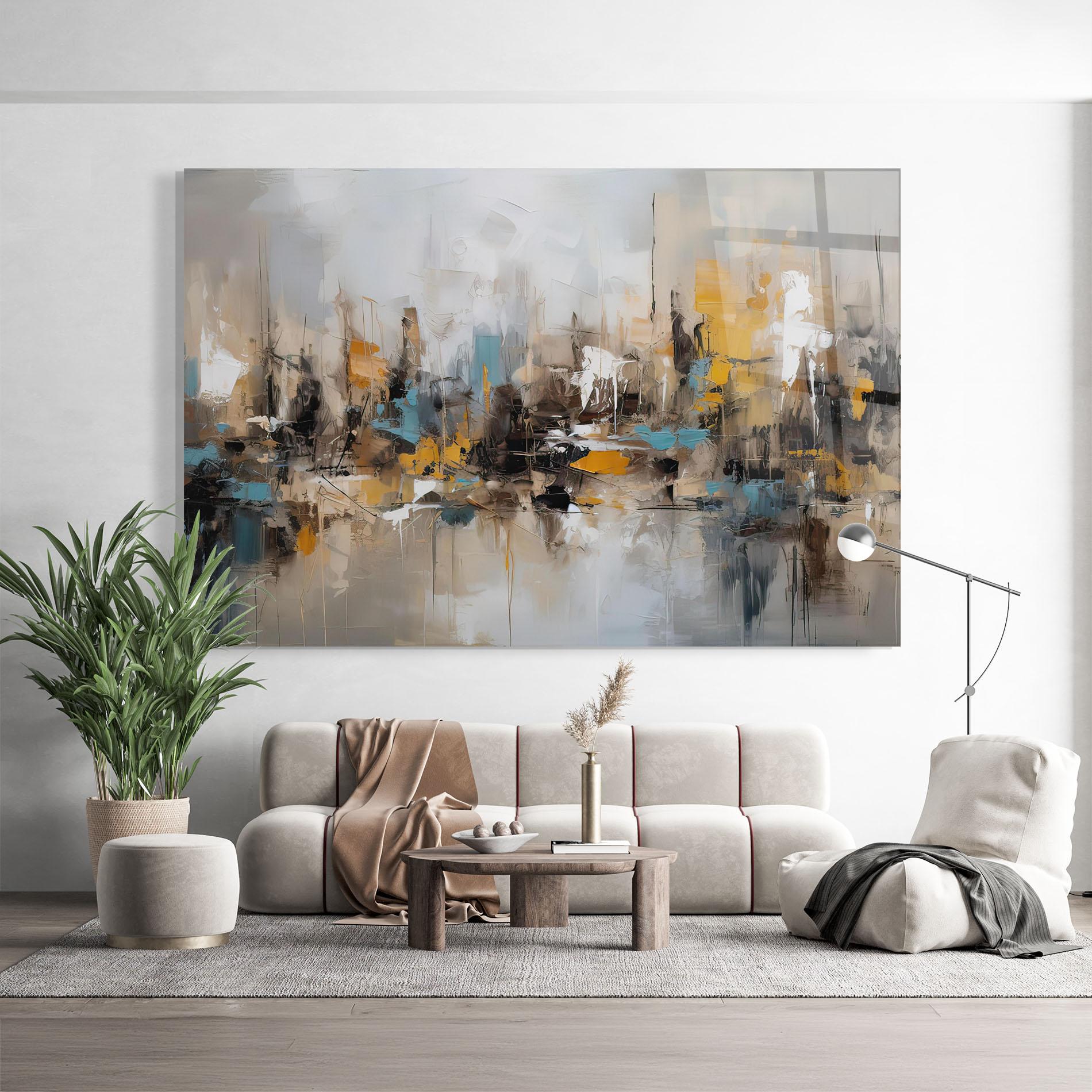 Obraz na Szkle Abstract Los Angeles mockup 9