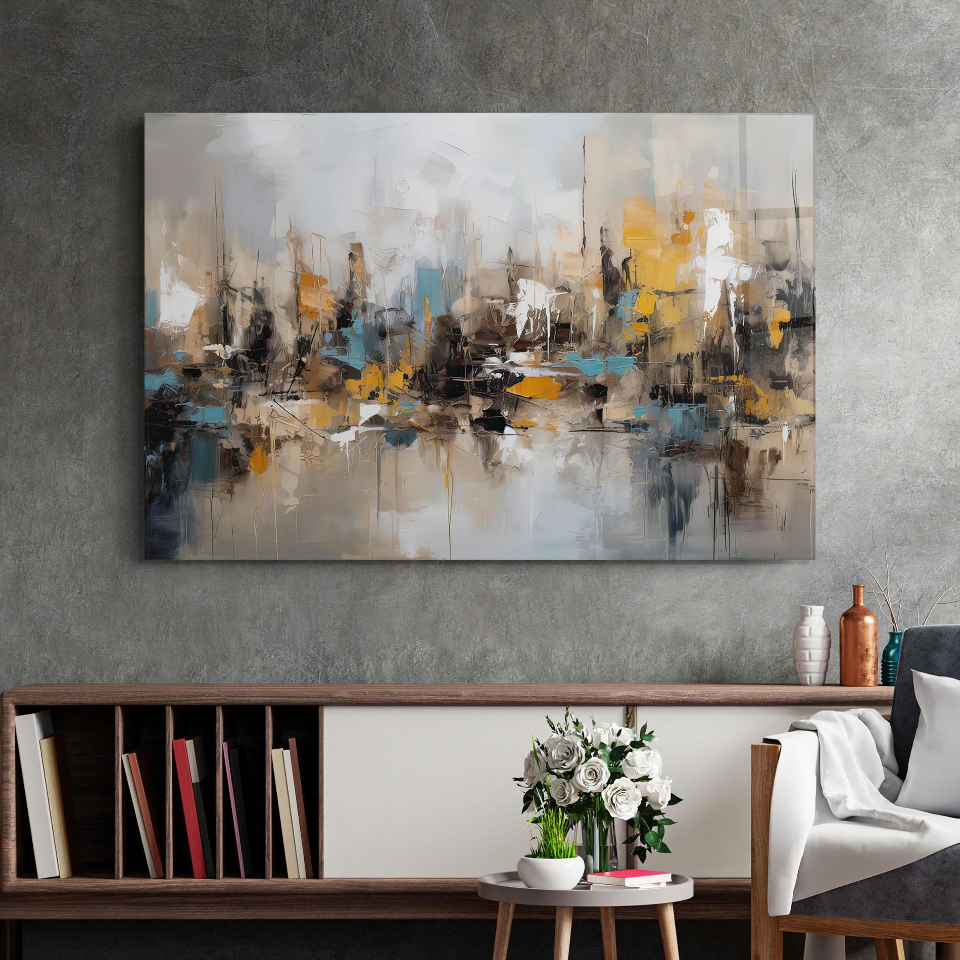 Obraz na Szkle Abstract Los Angeles mockup 2