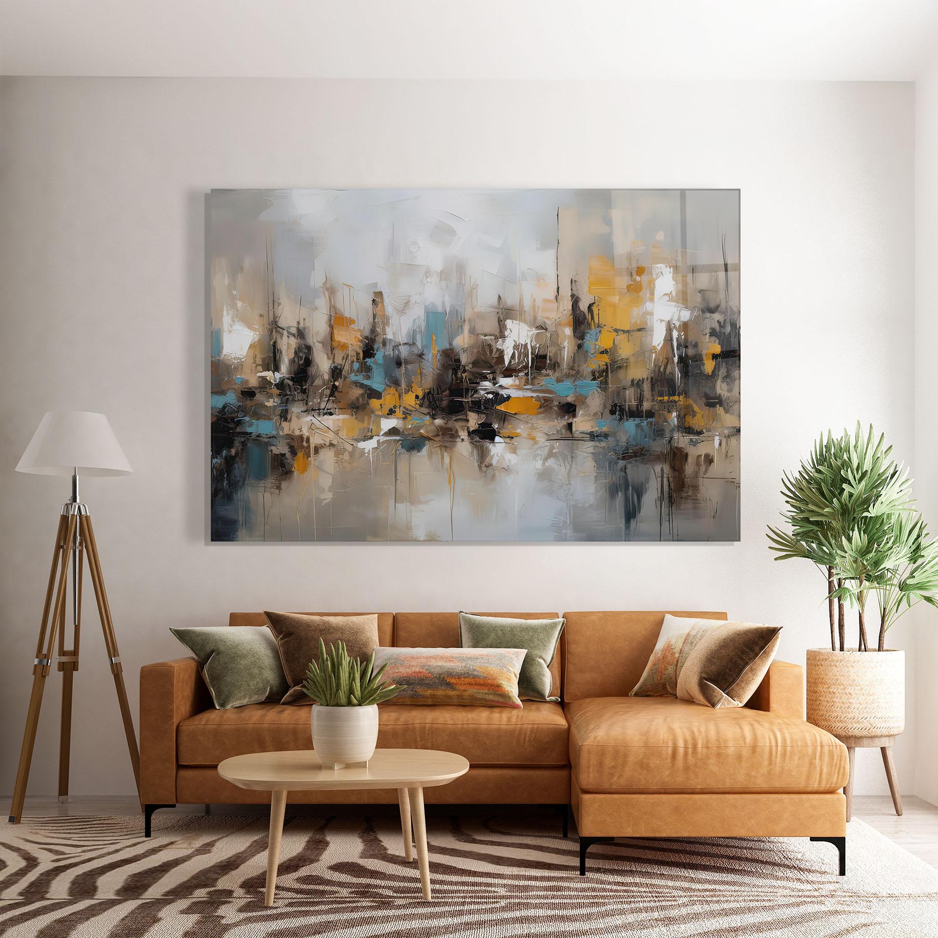 Obraz na Szkle Abstract Los Angeles mockup 7