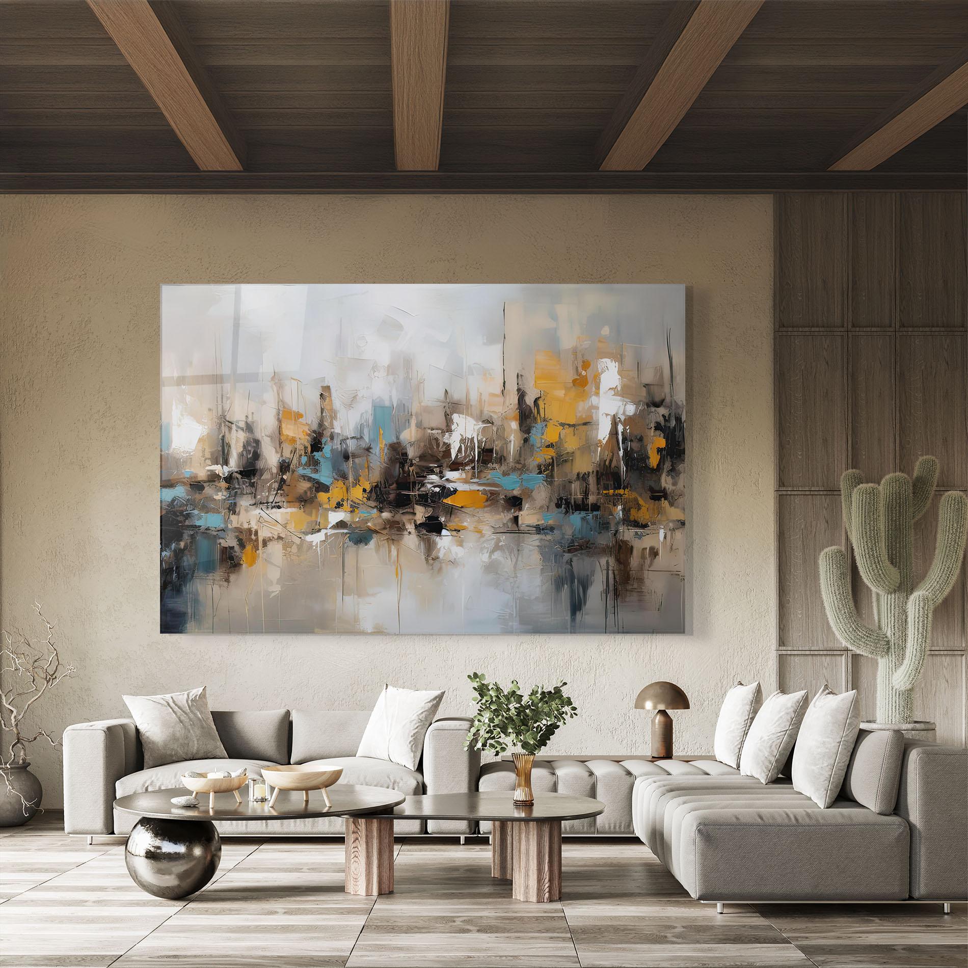 Obraz na Szkle Abstract Los Angeles mockup 8