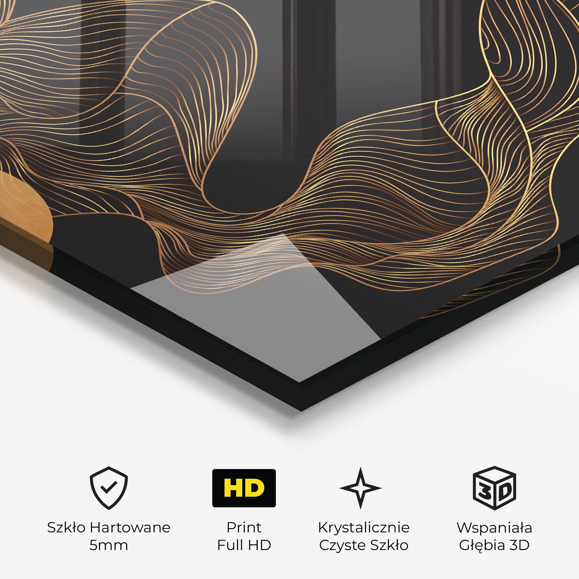 Obraz na Szkle Frecventa Abstracta mockup 3