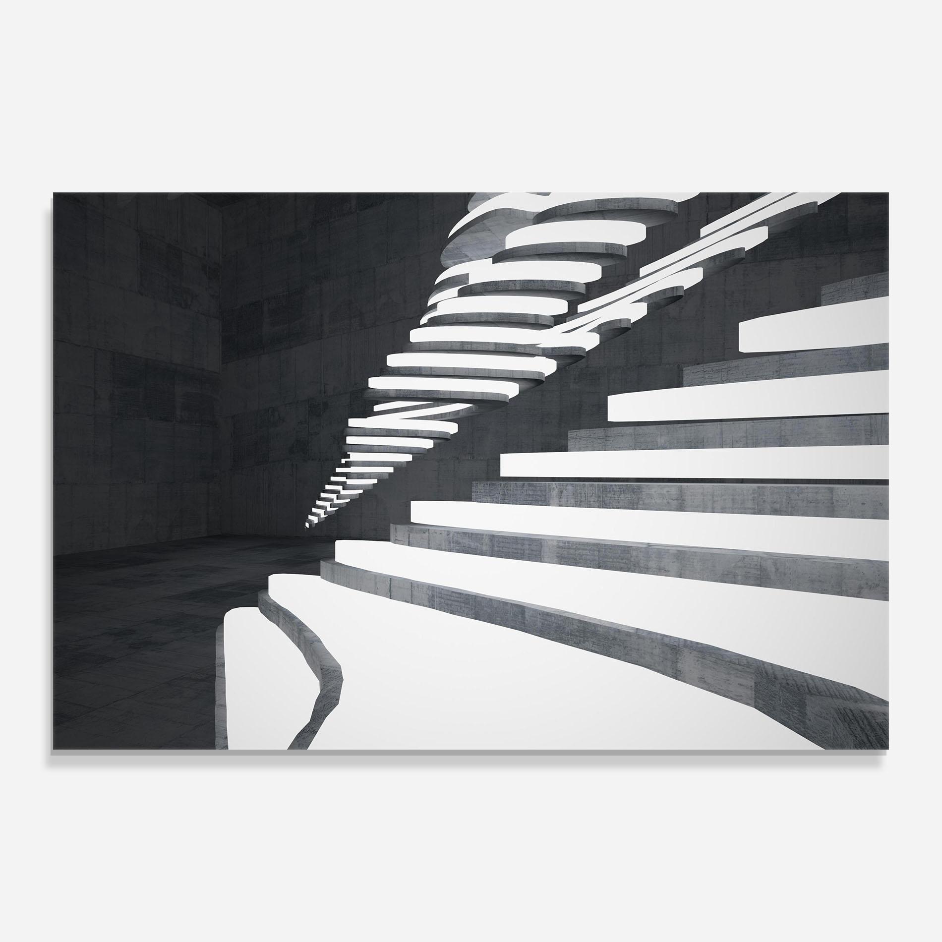 Obraz na Szkle Concrete Architecture mockup 0