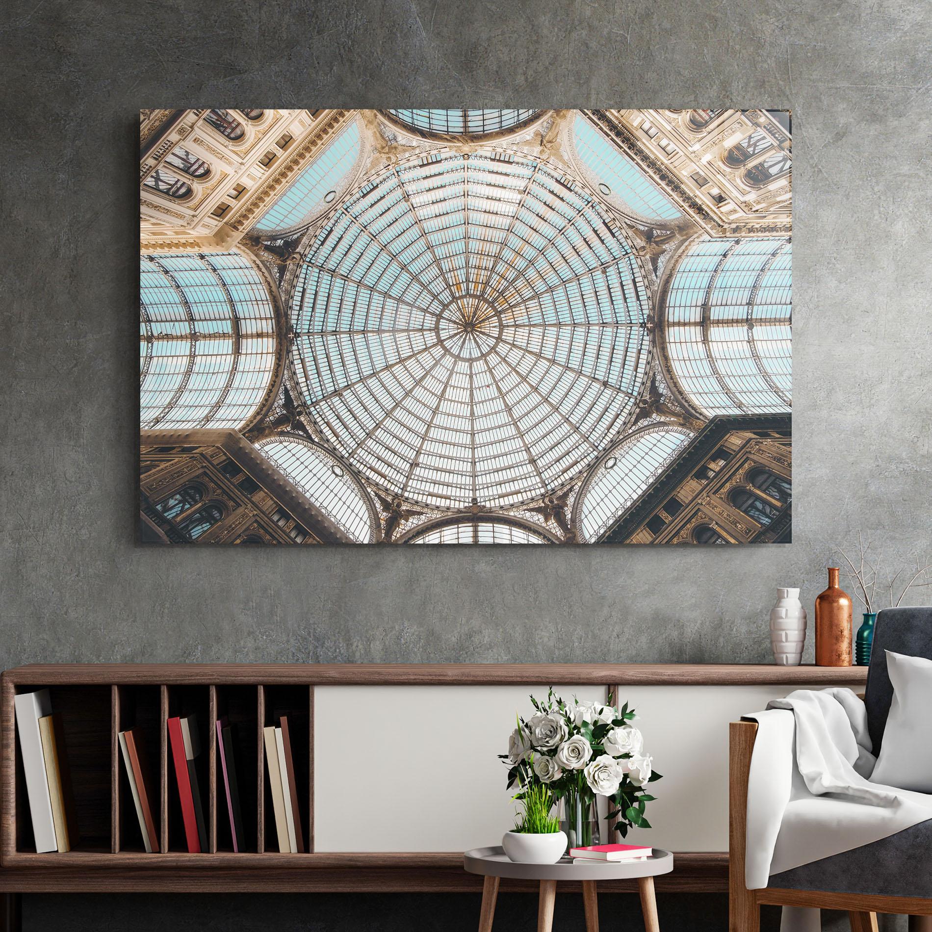 Obraz na Szkle Italy Celling mockup 2