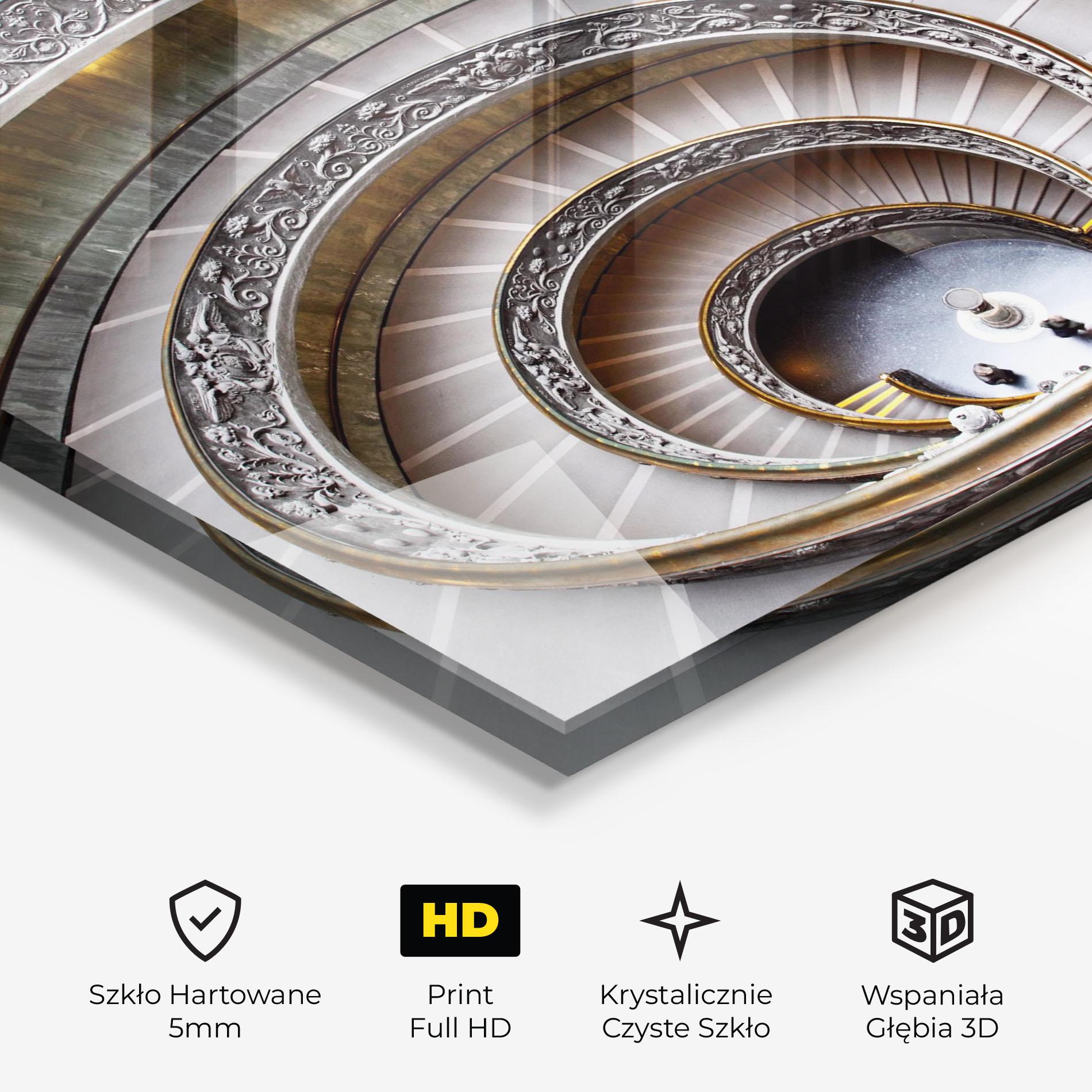 Obraz na Szkle Vatican Museum mockup 3