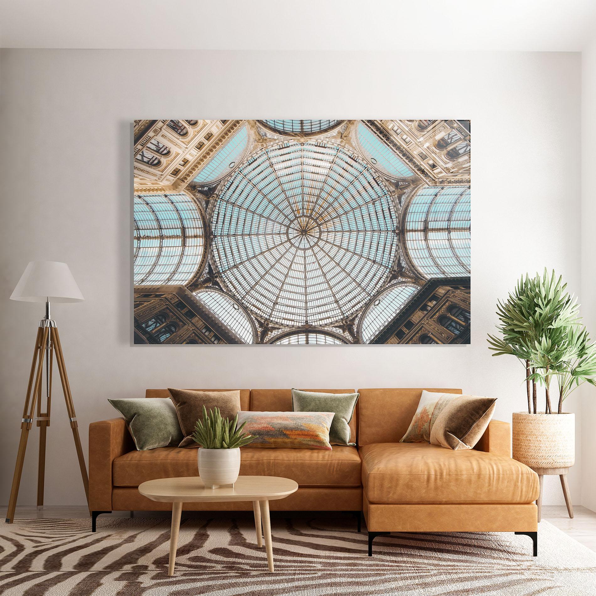 Obraz na Szkle Italy Celling mockup 7