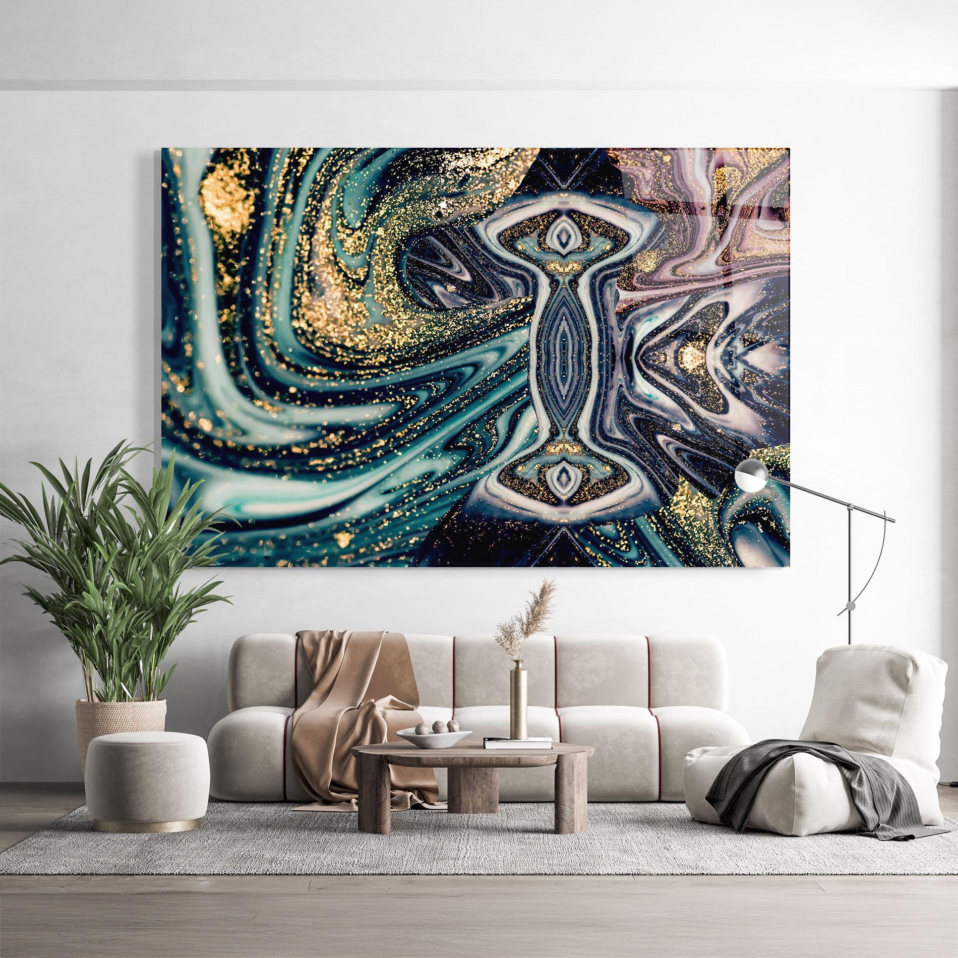 Obraz na Szkle Abstract Texture mockup 9