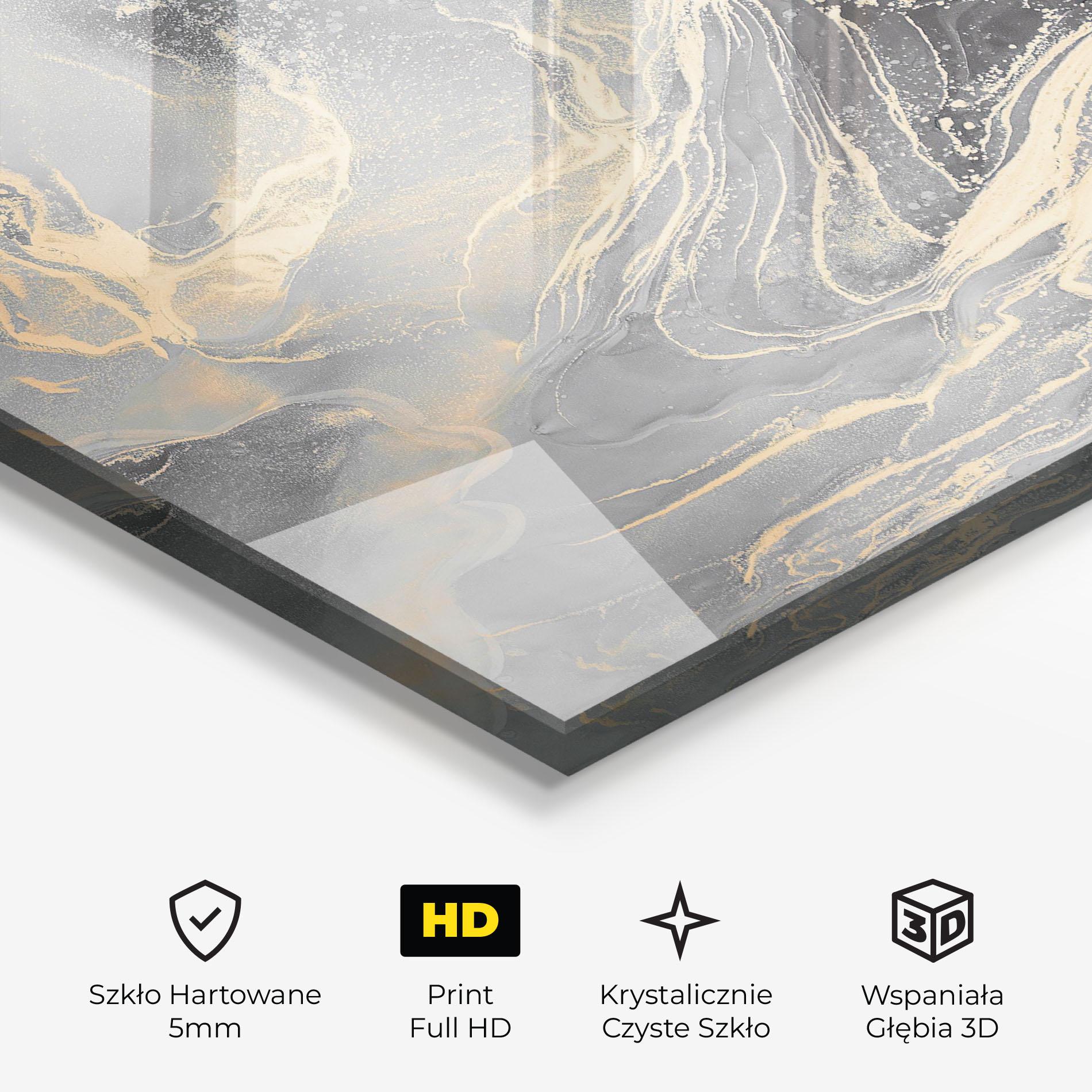 Obraz na Szkle Abstract Illusion mockup 3