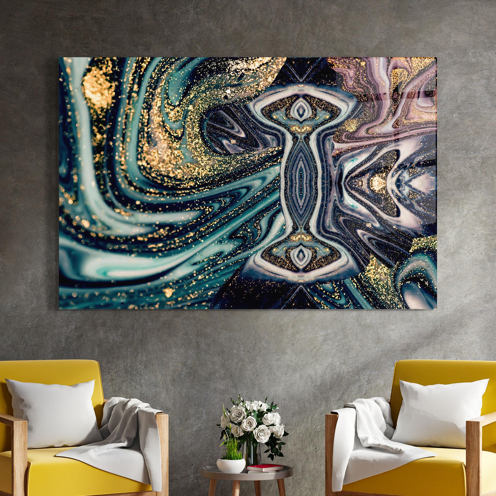 Obraz na Szkle Abstract Texture mockup 4