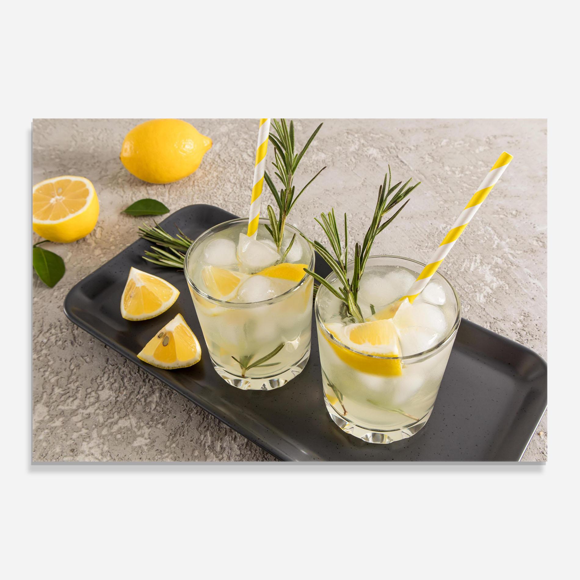 Obraz na Szkle Fruit Vitamin Water mockup 0