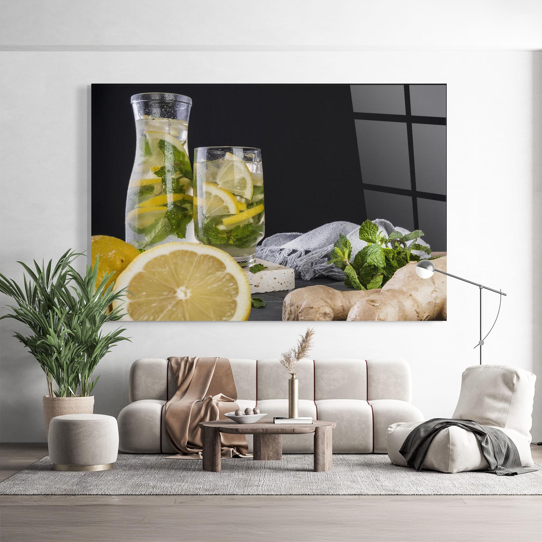 Obraz na Szkle Ginger Lemonade mockup 9