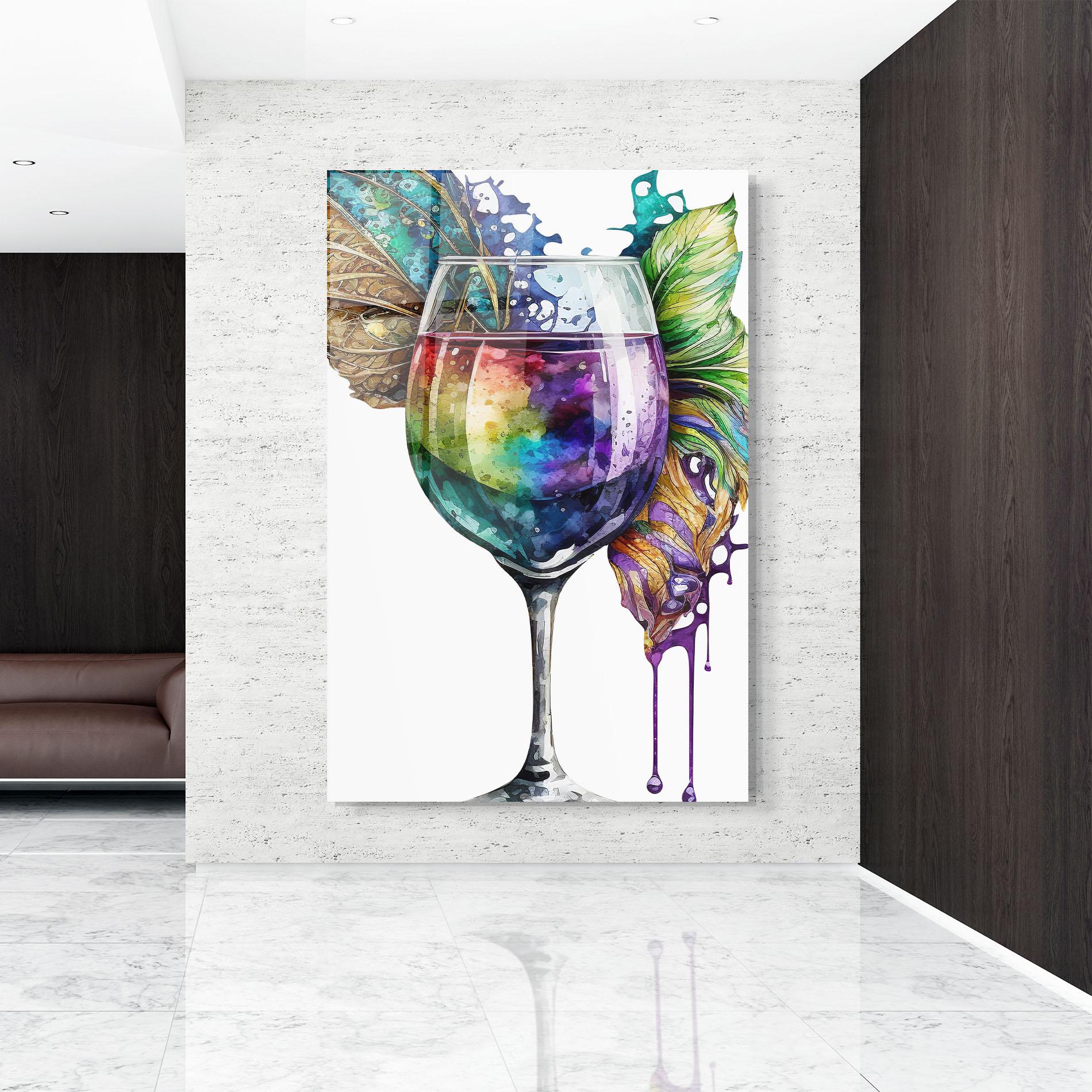 Obraz na Szkle Colorful Drink mockup 9