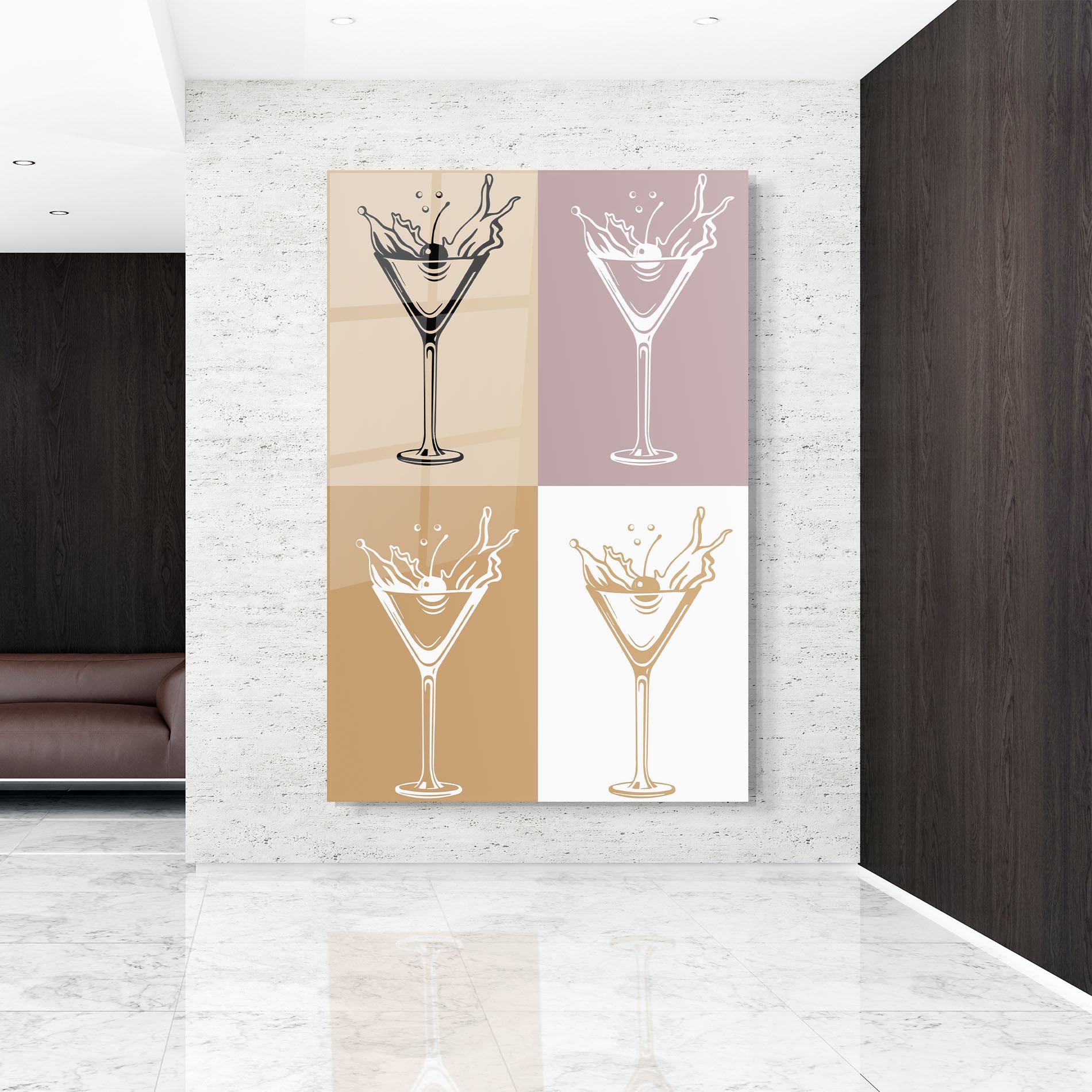 Obraz na Szkle Drinks Mix mockup 9