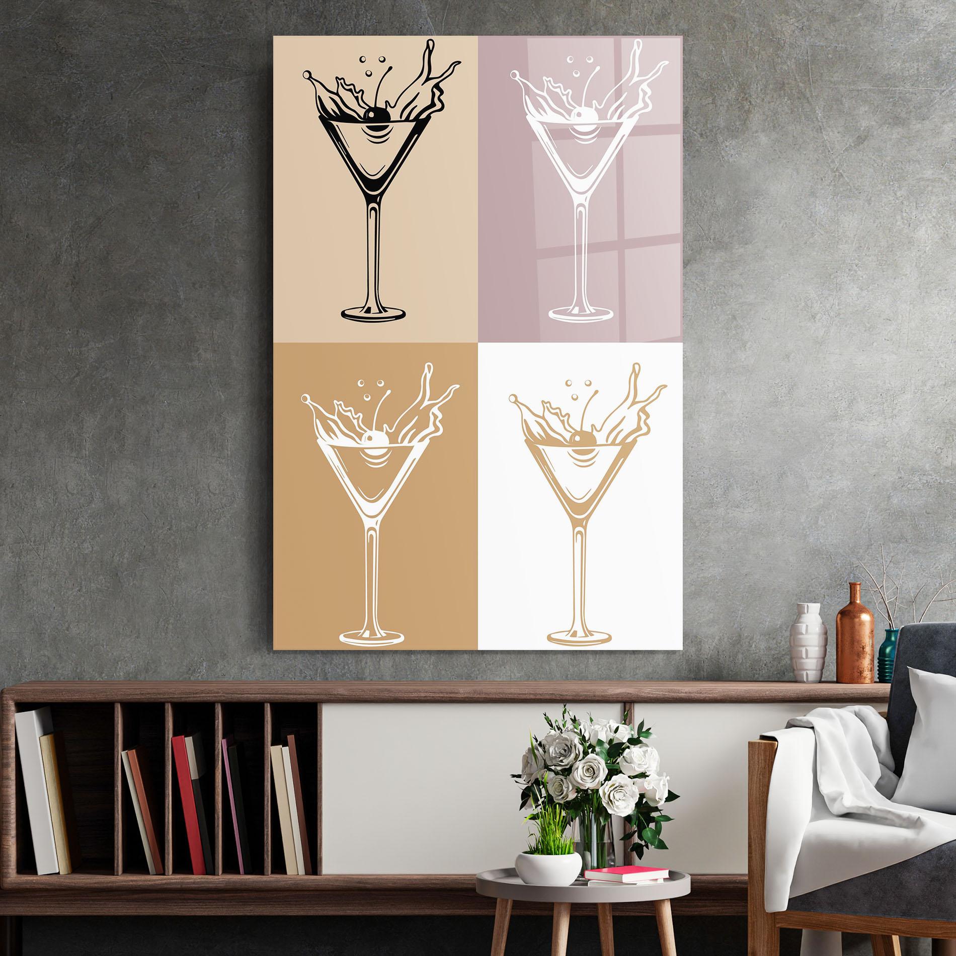 Obraz na Szkle Drinks Mix mockup 2