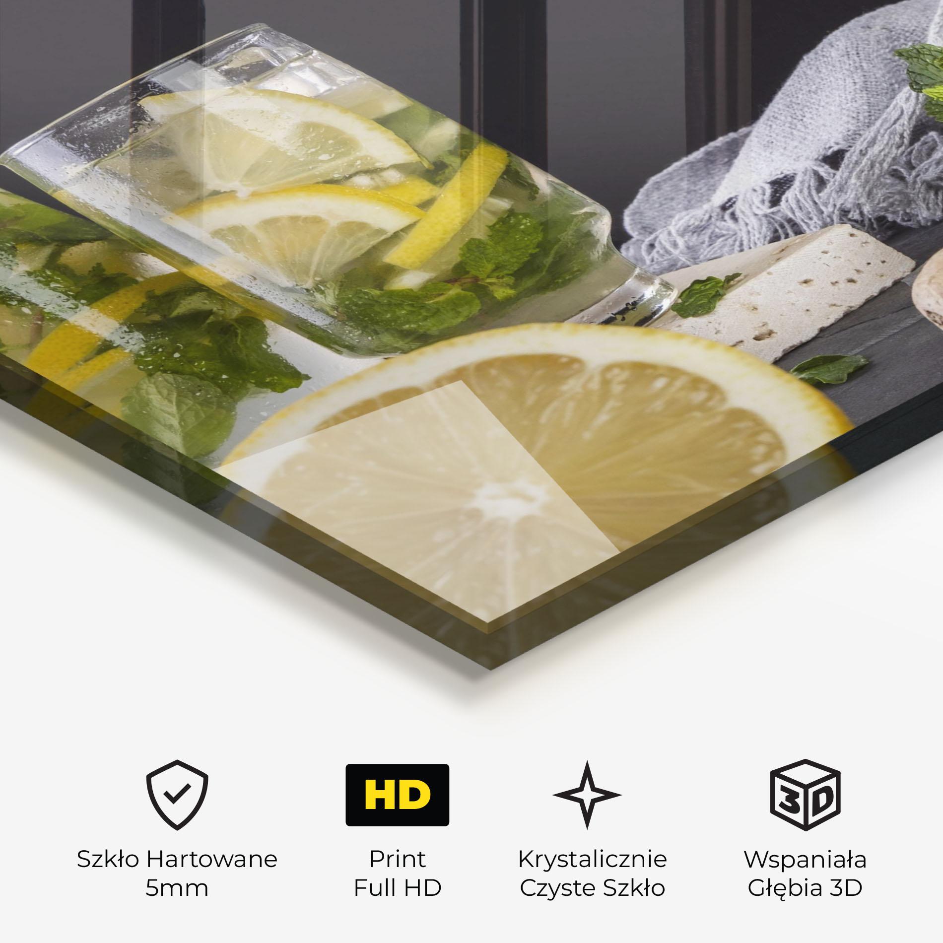 Obraz na Szkle Ginger Lemonade mockup 3